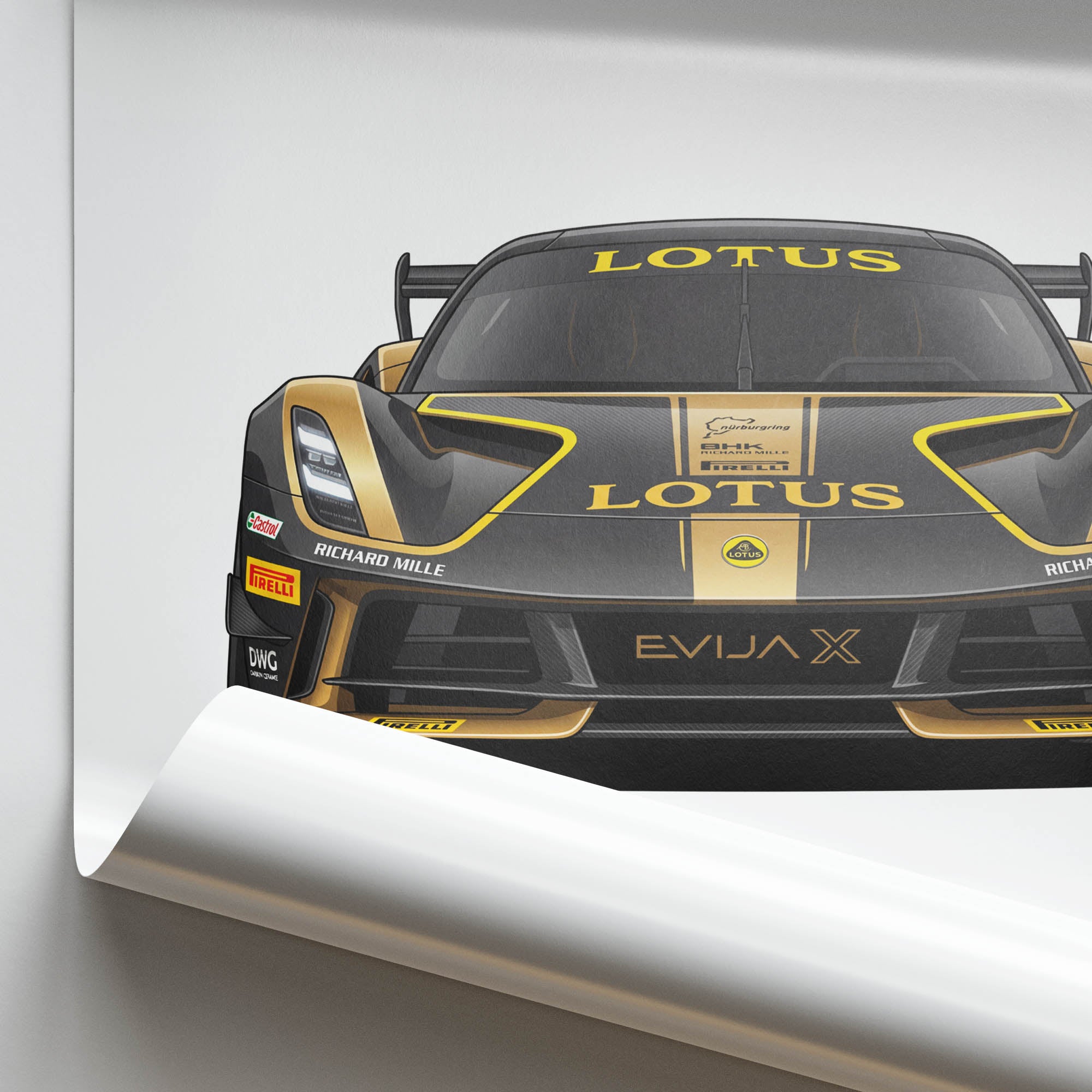 2024 Lotus Evija X Nürburgring Record – Car Print