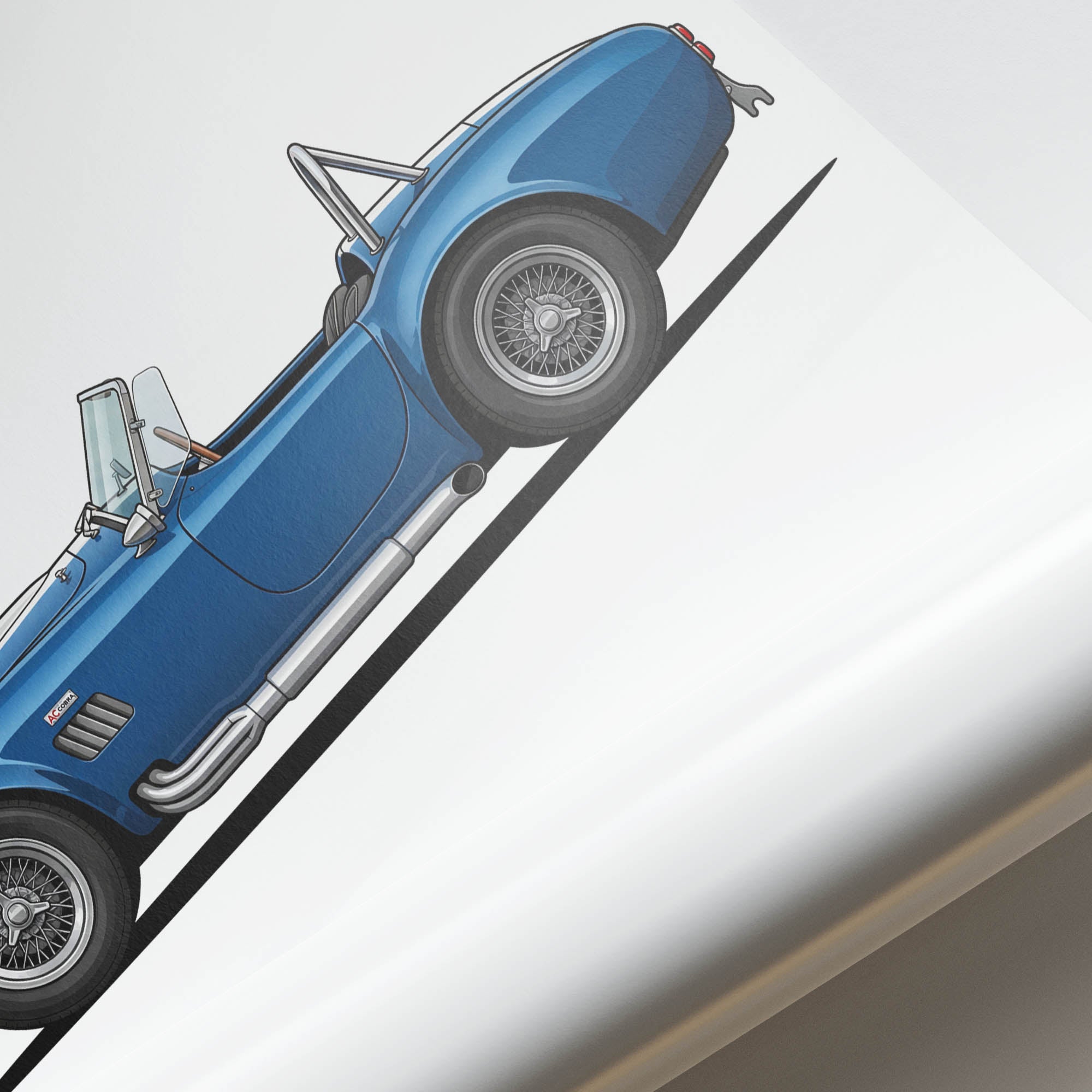 1965 Shelby Cobra 427 SC – Car Print (Side)