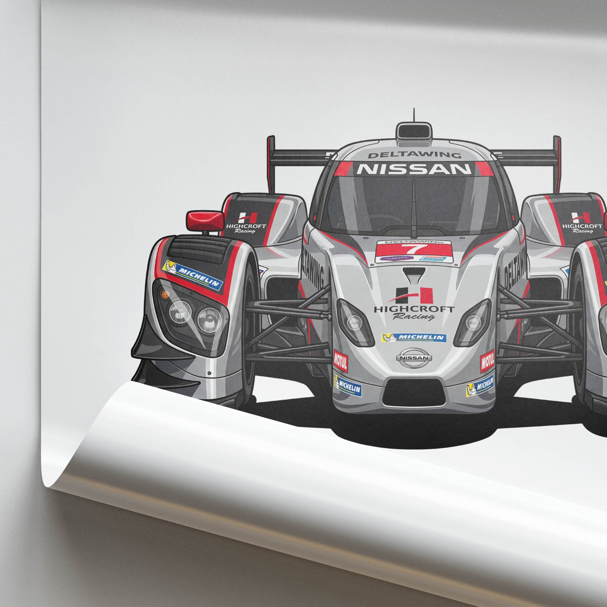 2012 Deltawing Highcroft – Car Print
