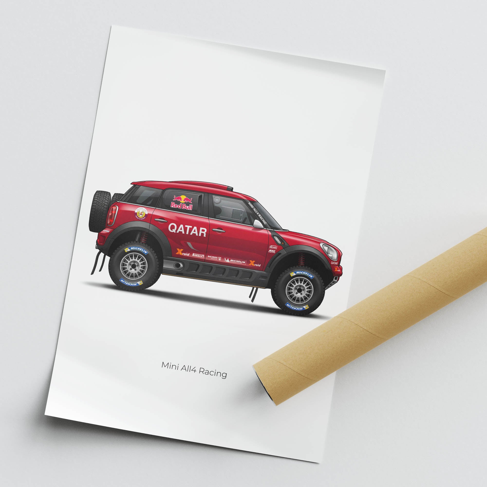2015 Mini ALL4 – Car Print