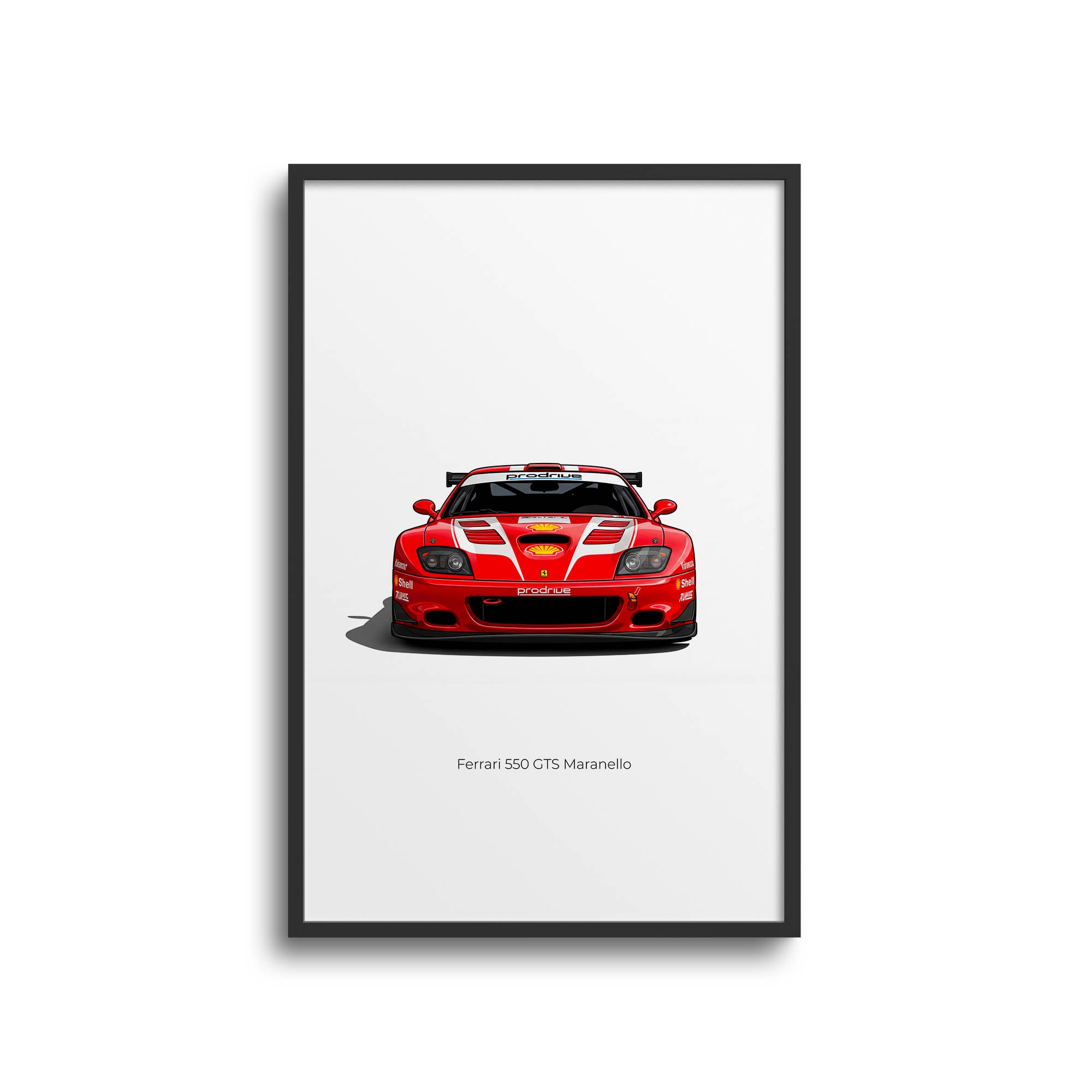 2003 Ferrari 550 Gts Maranello Prodrive – Car Print