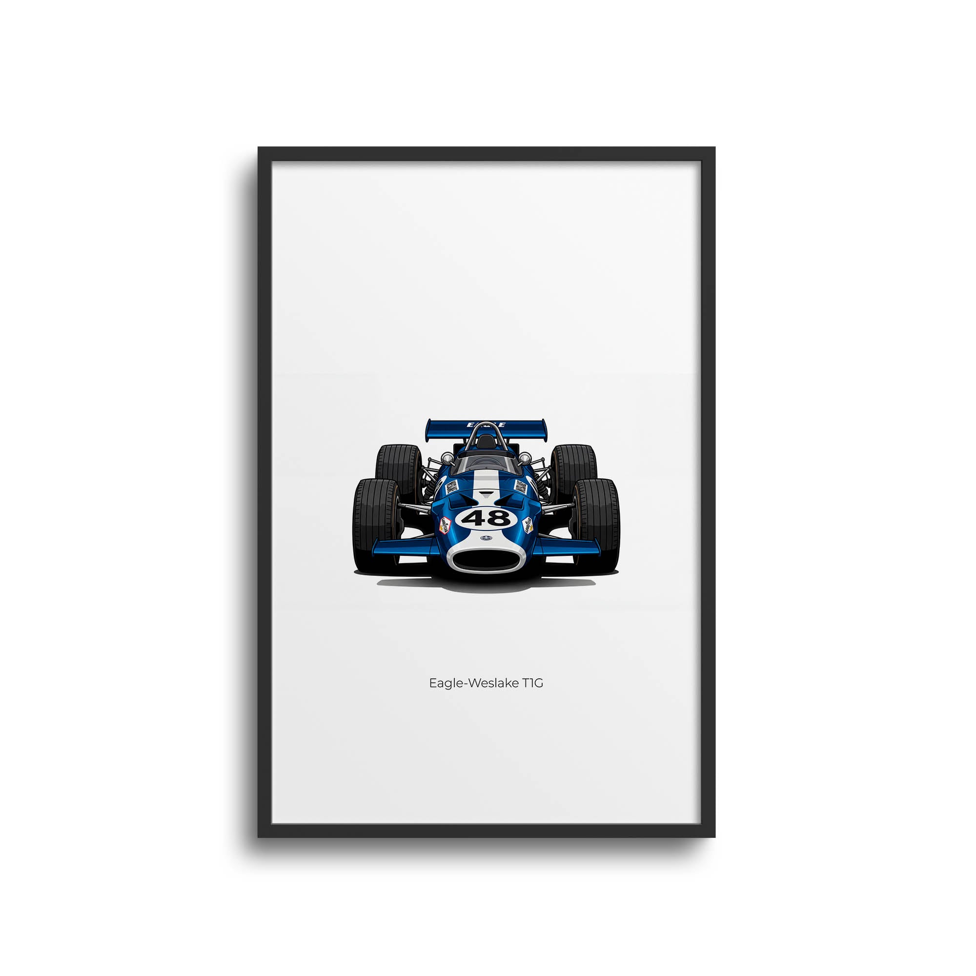 1967 Eagle Weslake T1G Dan Gurney – Car Print