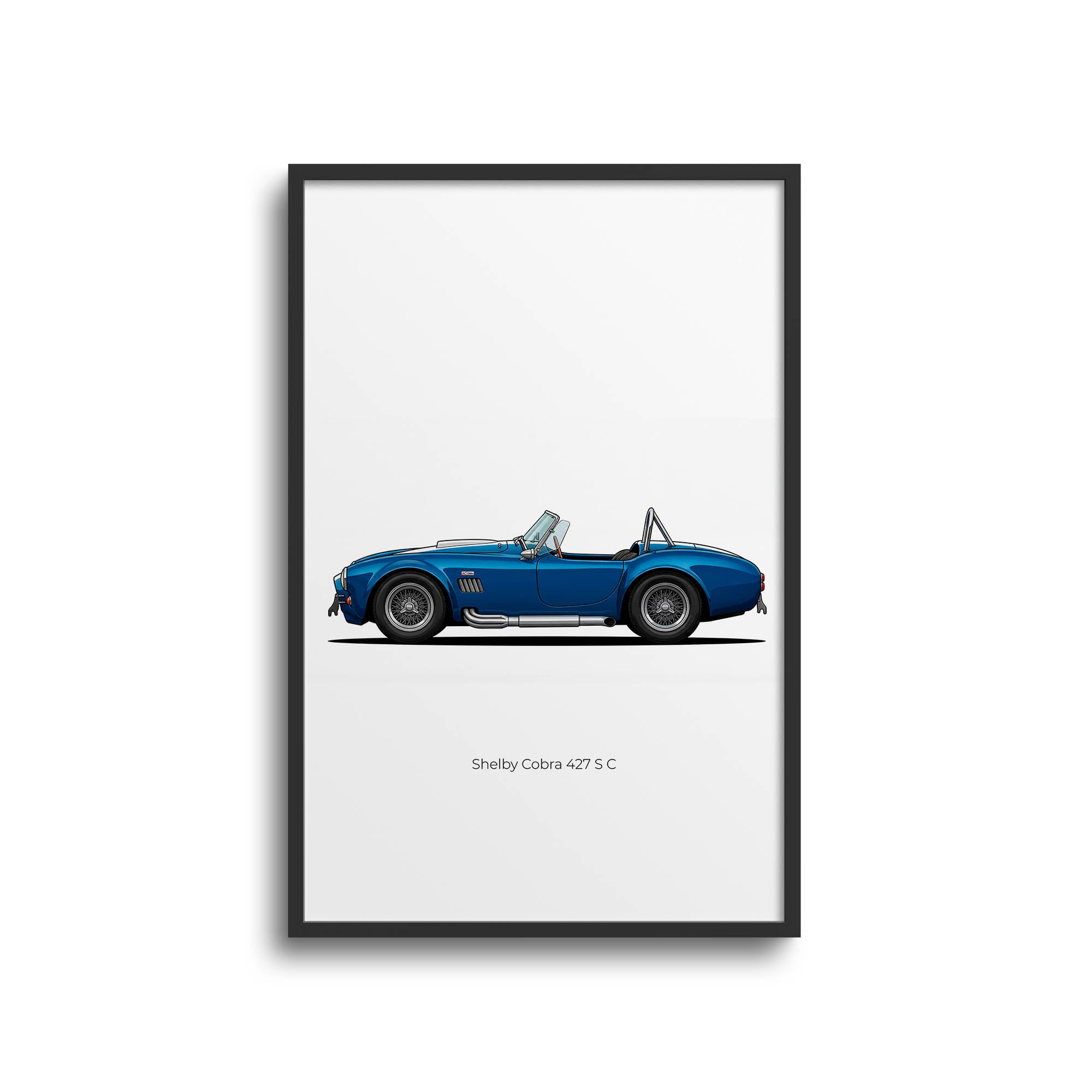 1965 Shelby Cobra 427 SC – Car Print (Side)