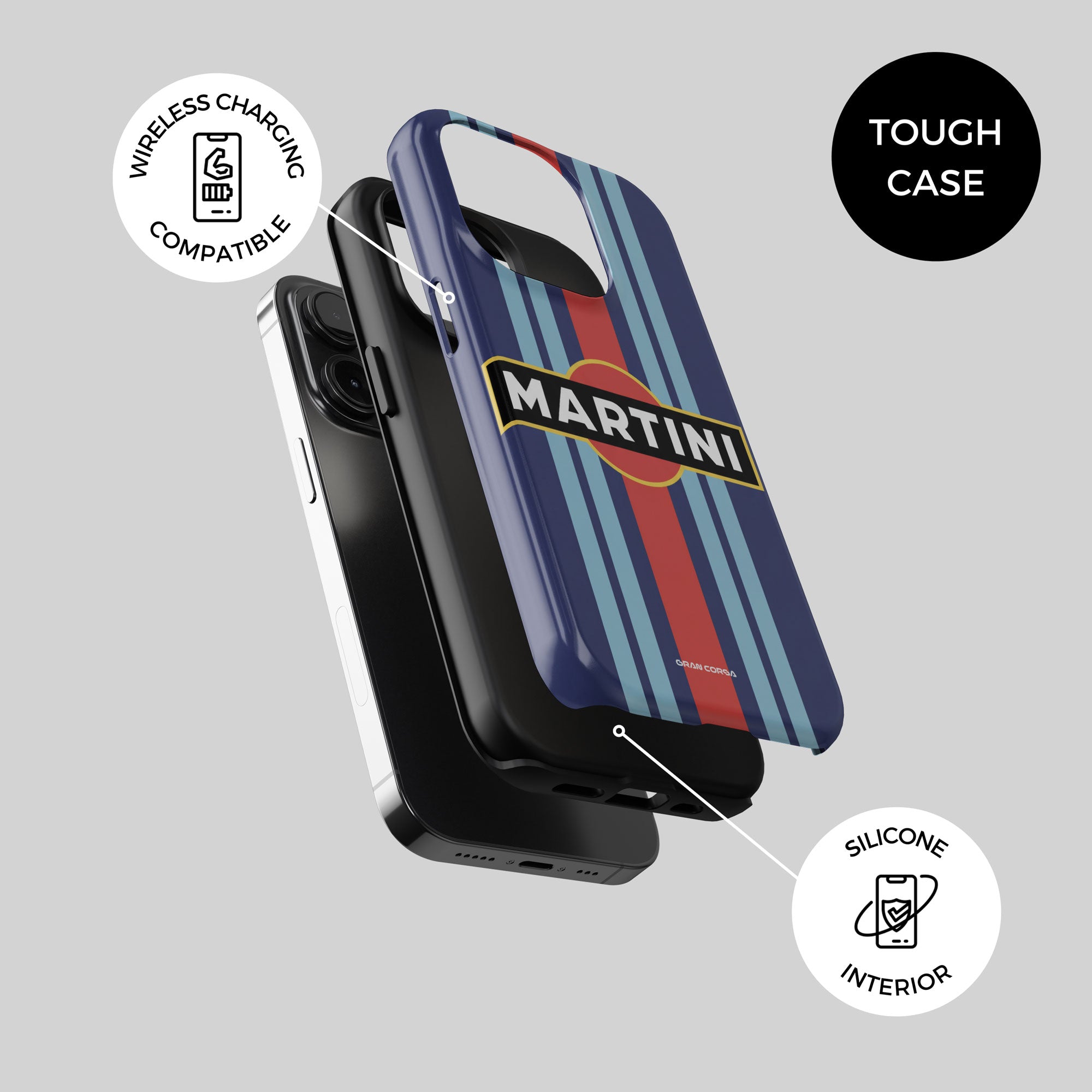 Martini Porsche – Phone Case