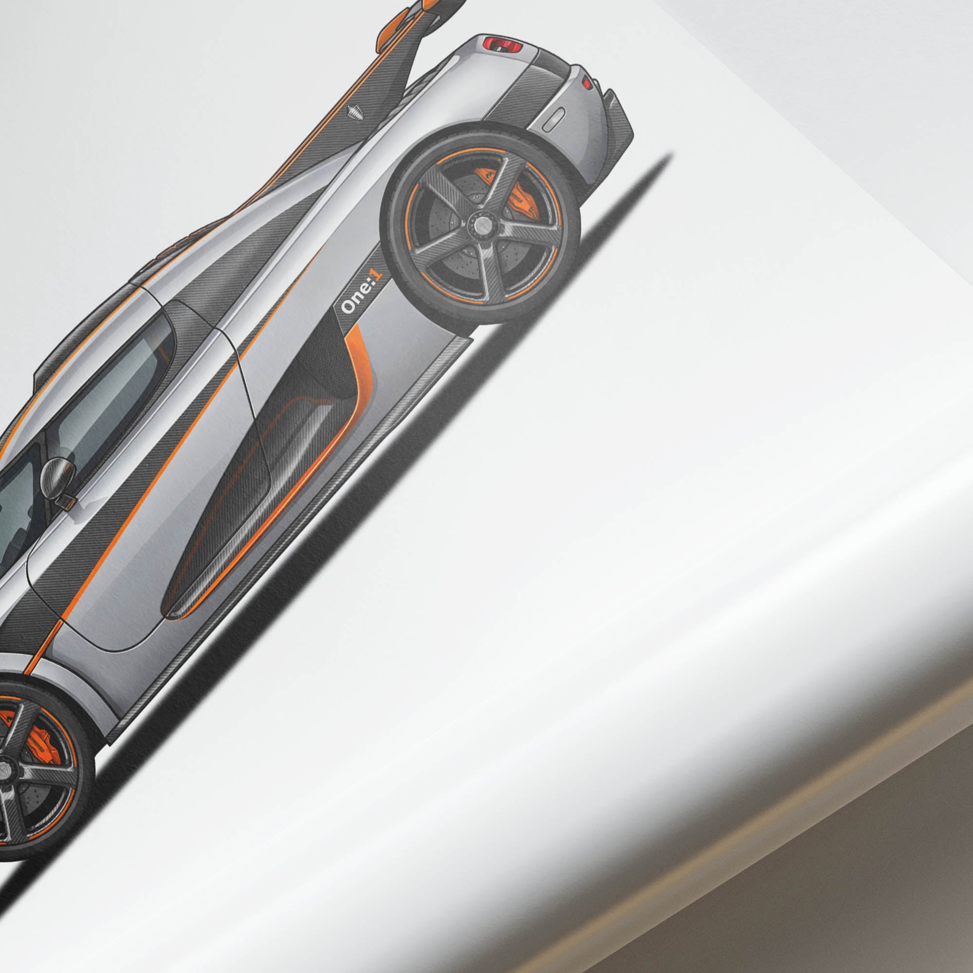 2015 Koenigsegg One – Car Print