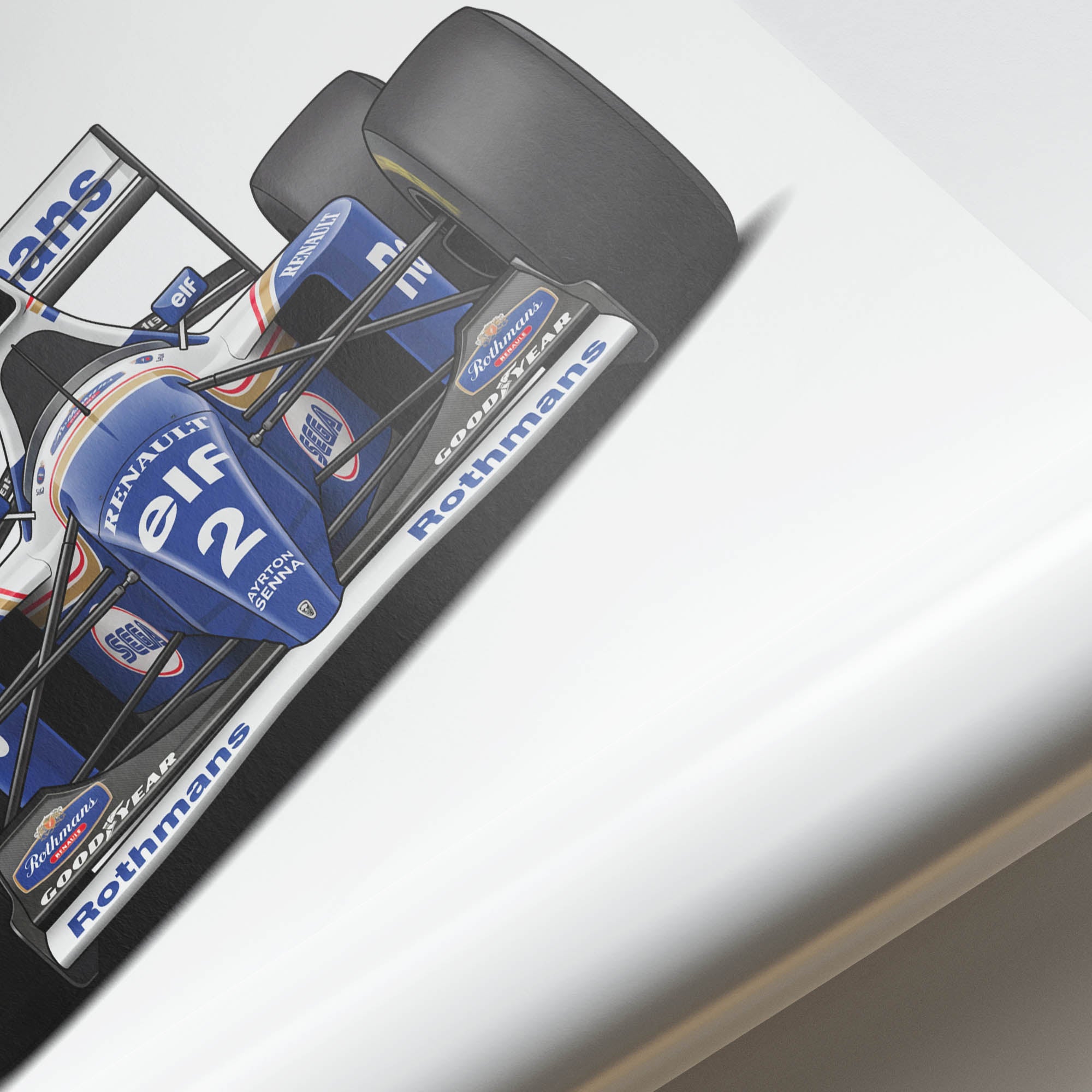1994 Williams FW16 Ayrton Senna – Car Print