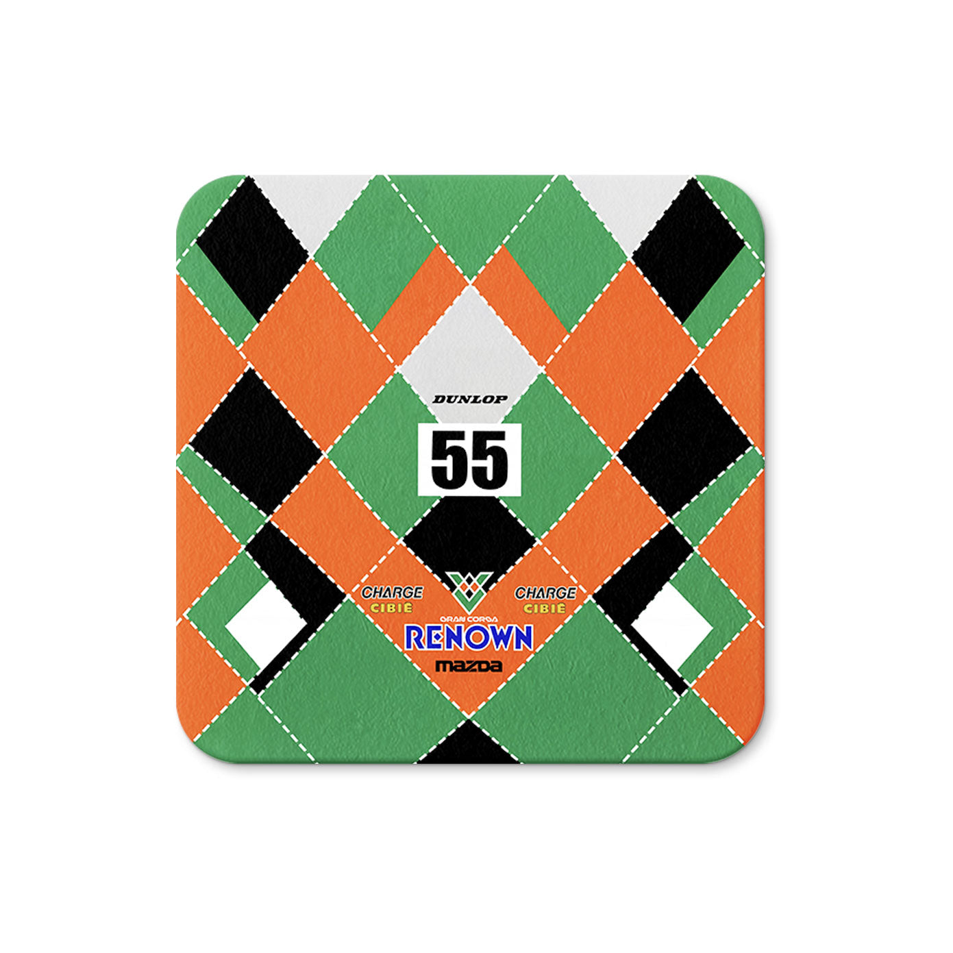 Mazda 787B Coaster – Iconic Race Car Surface Protector | 1991 Le Mans Winner