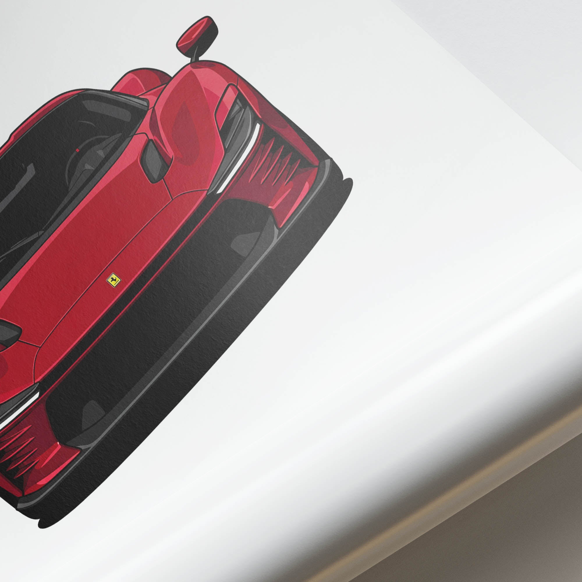 2024 Ferrari Daytona SP3 – Car Print (Front)