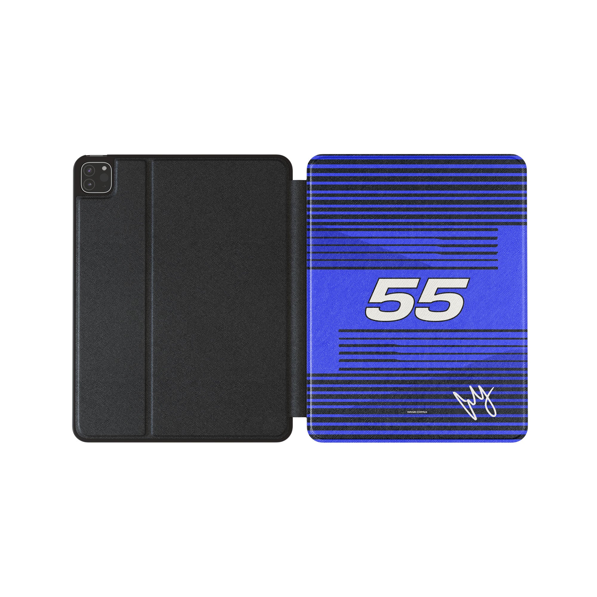 iPad Case - Carlos Sainz F1 Williams 2025 Signed Durable Tablet Cover