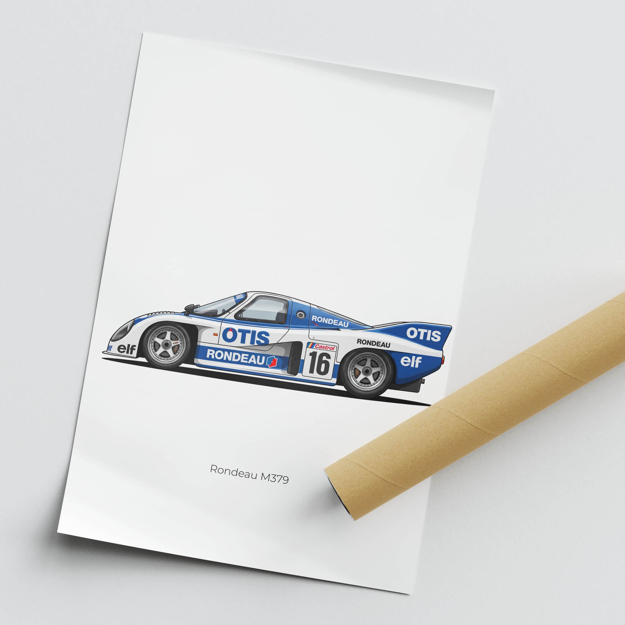 1980 Rondeau M379 Otis – Car Print