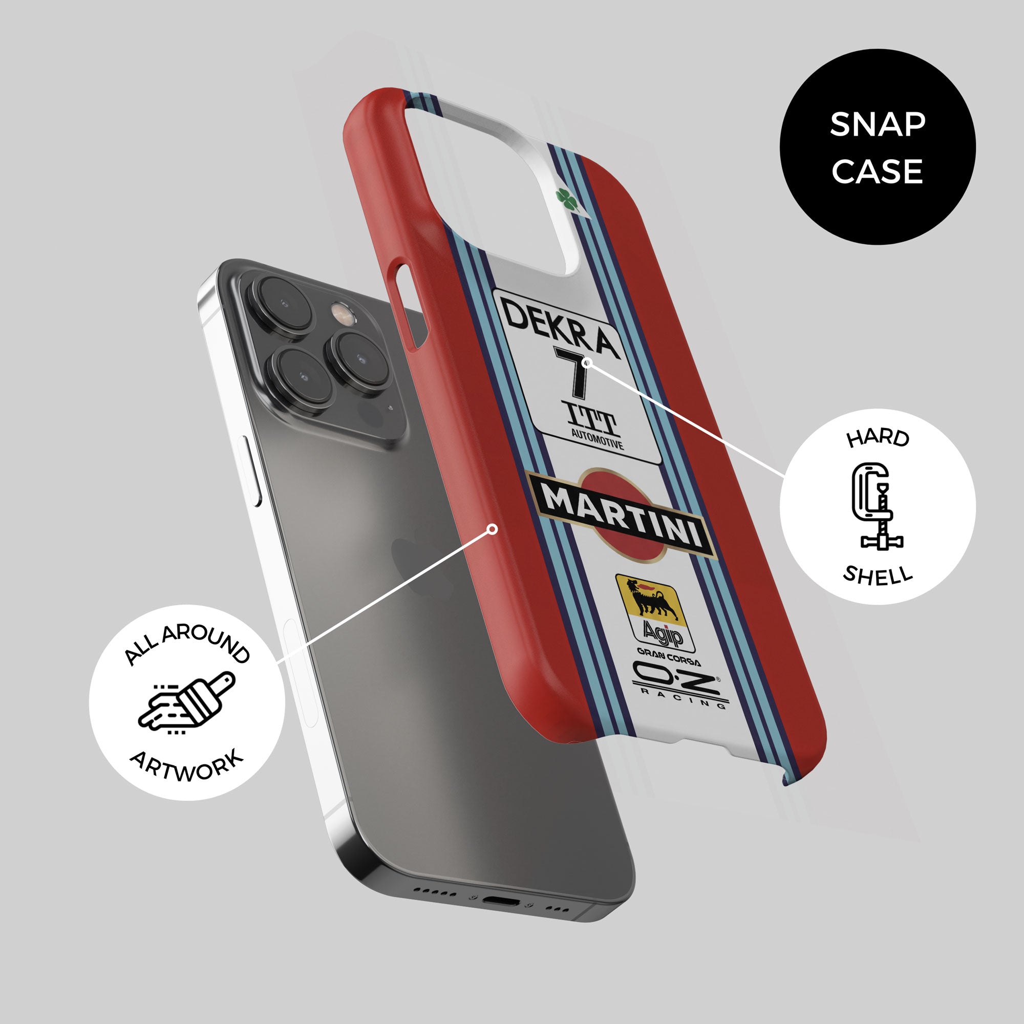 Alfa Romeo 155 V6 TI DTM 1995 – Phone Case