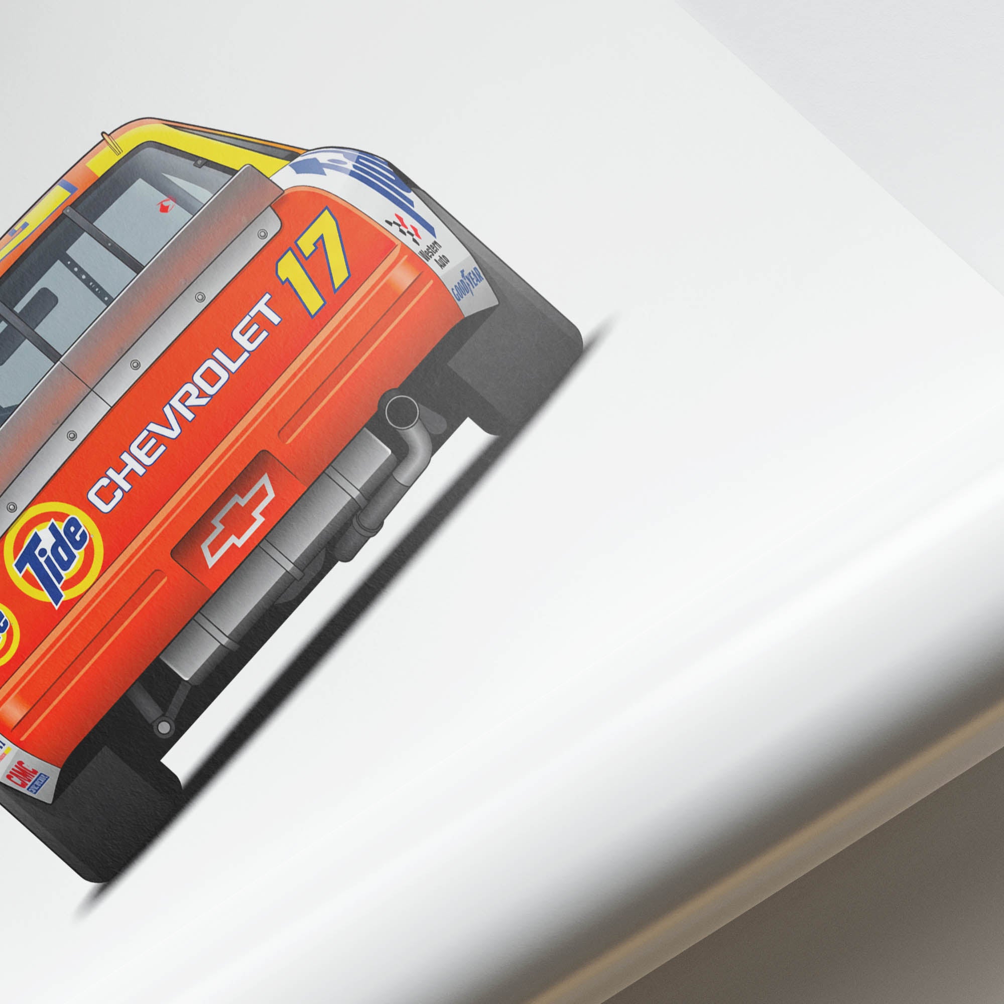 1990 Chevrolet Lumina Darrell Waltrip Tide – Car Print
