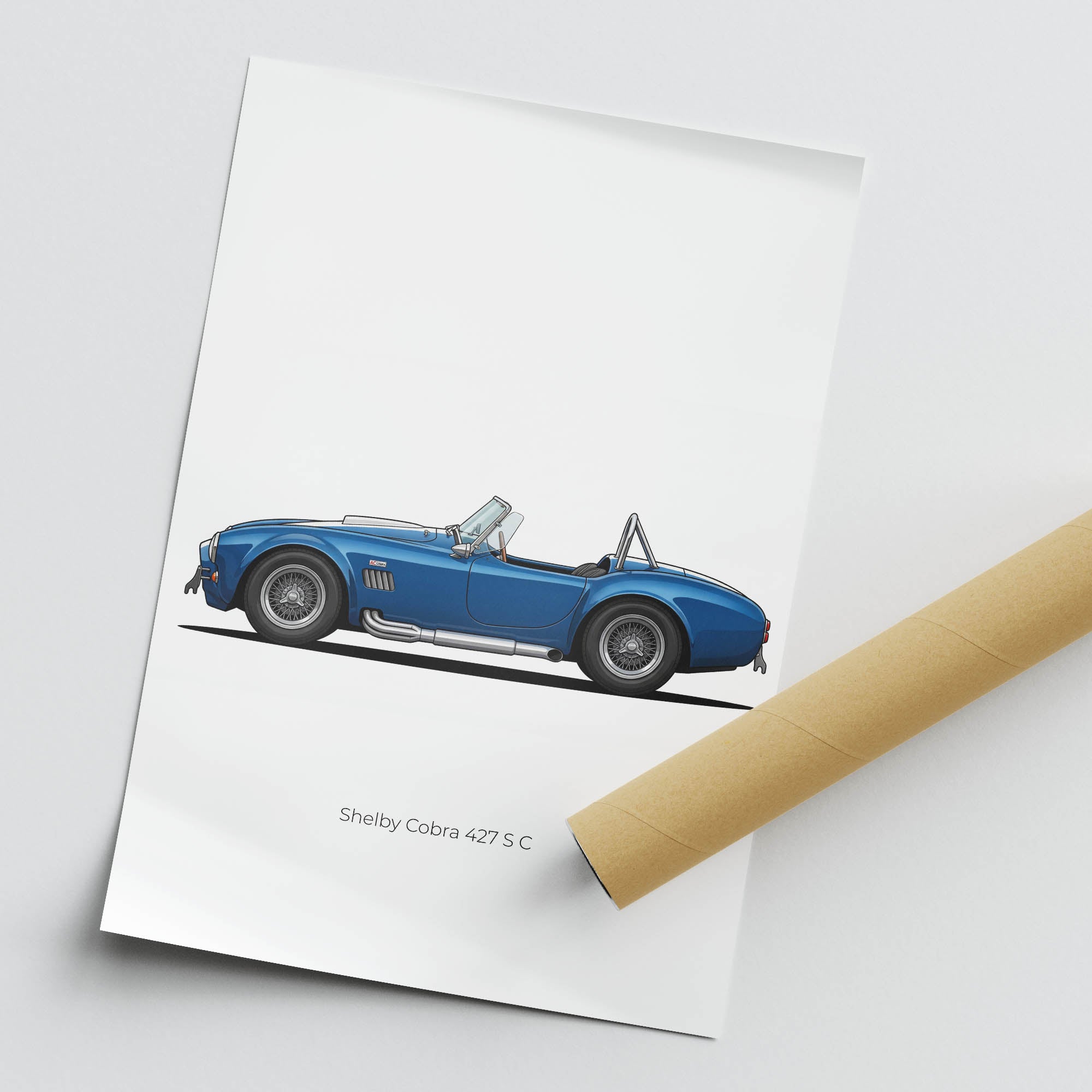 1965 Shelby Cobra 427 SC – Car Print (Side)