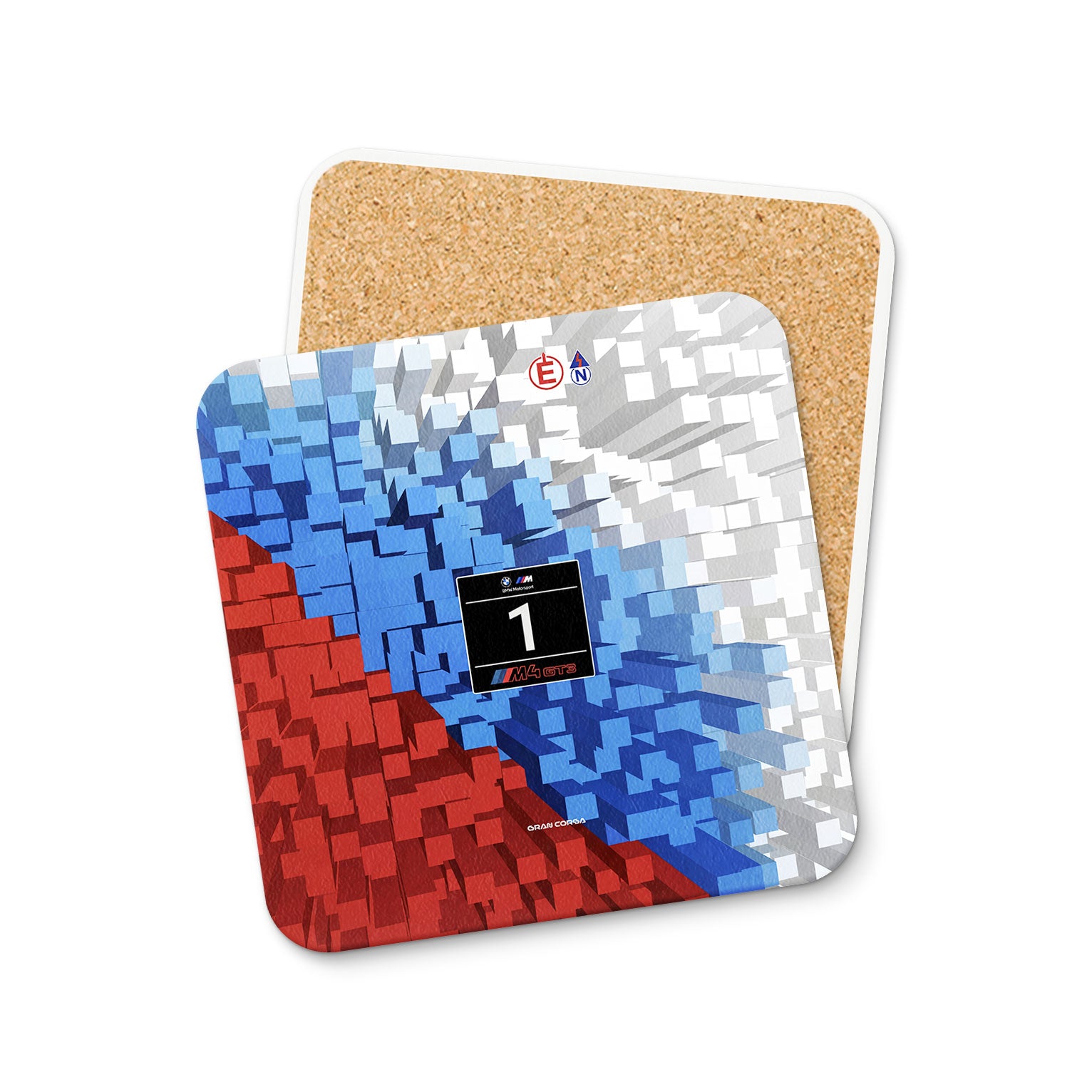M4 GT3 EVO Coaster - Durable Non Slip Drink Pad | Gran Corsa Motorsport Accessory