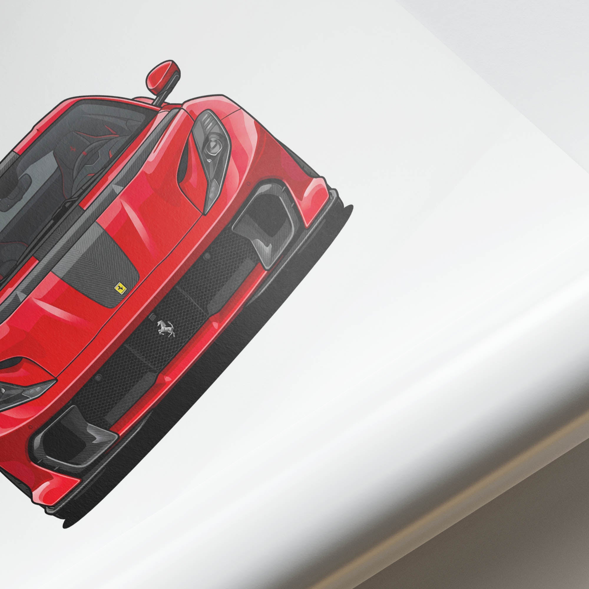2021 Ferrari 812 Competizione – Car Print
