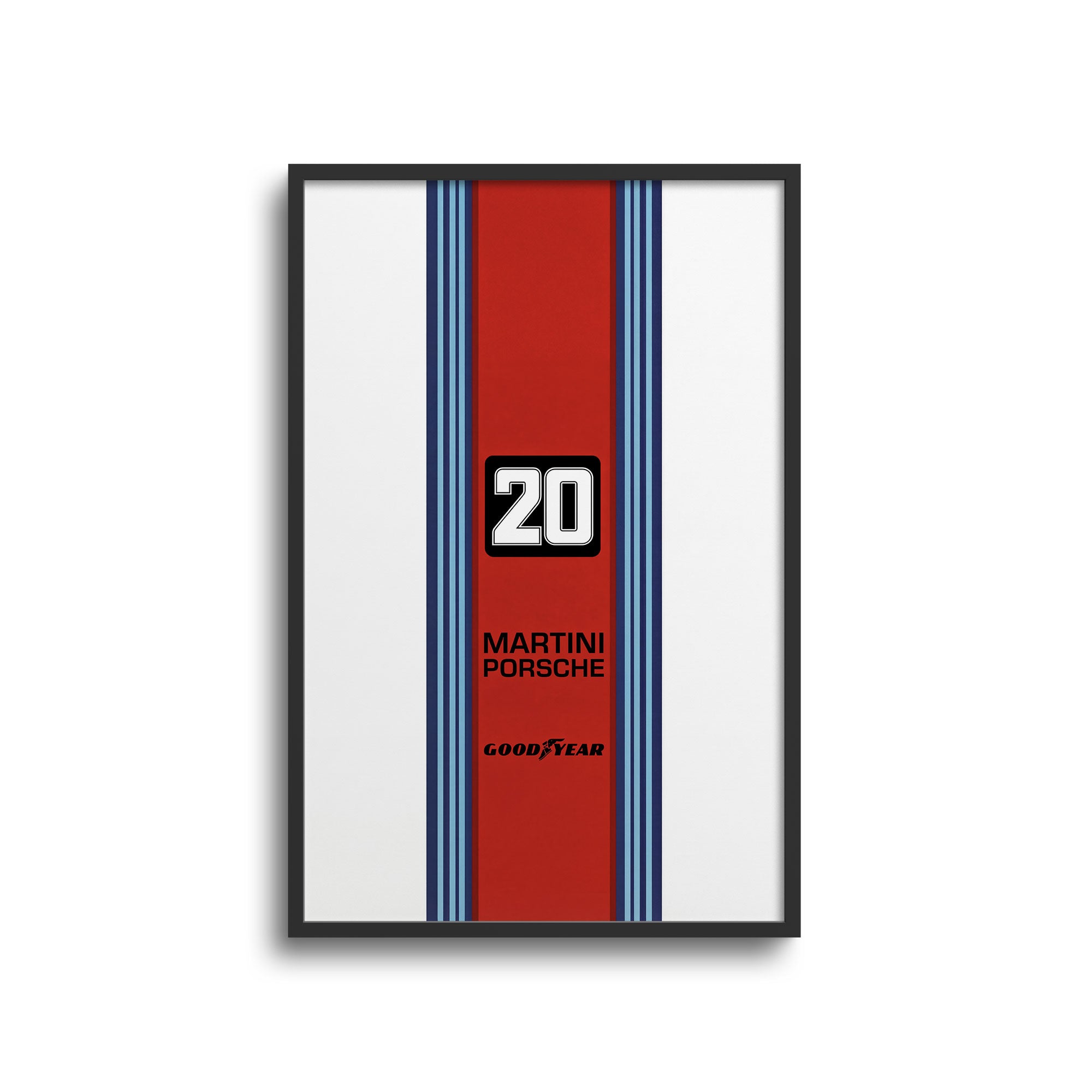 1976 24h LM Poster – Porsche 936 Race Car Classic Racing Print