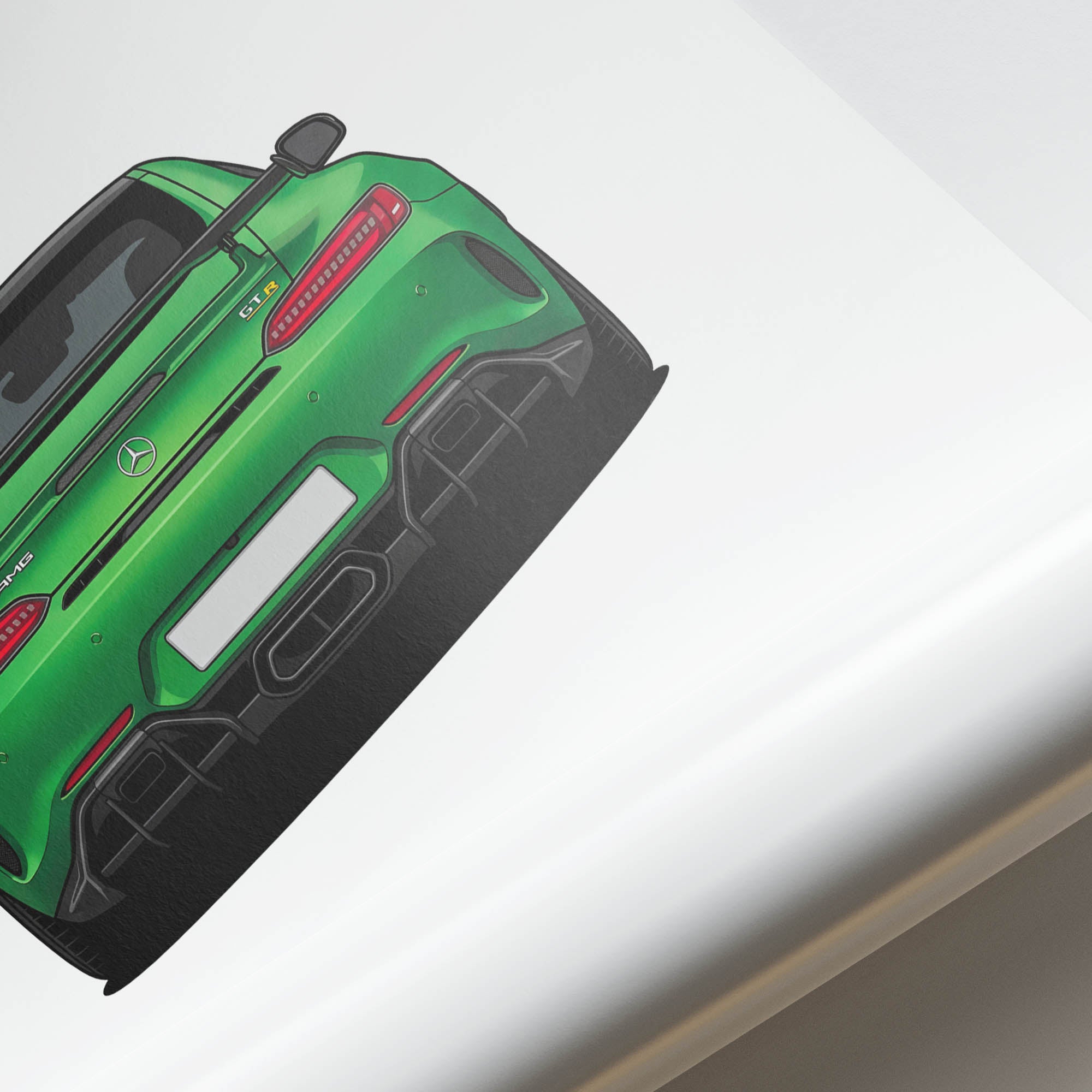 2017 Mercedes AMG GT R – Car Print