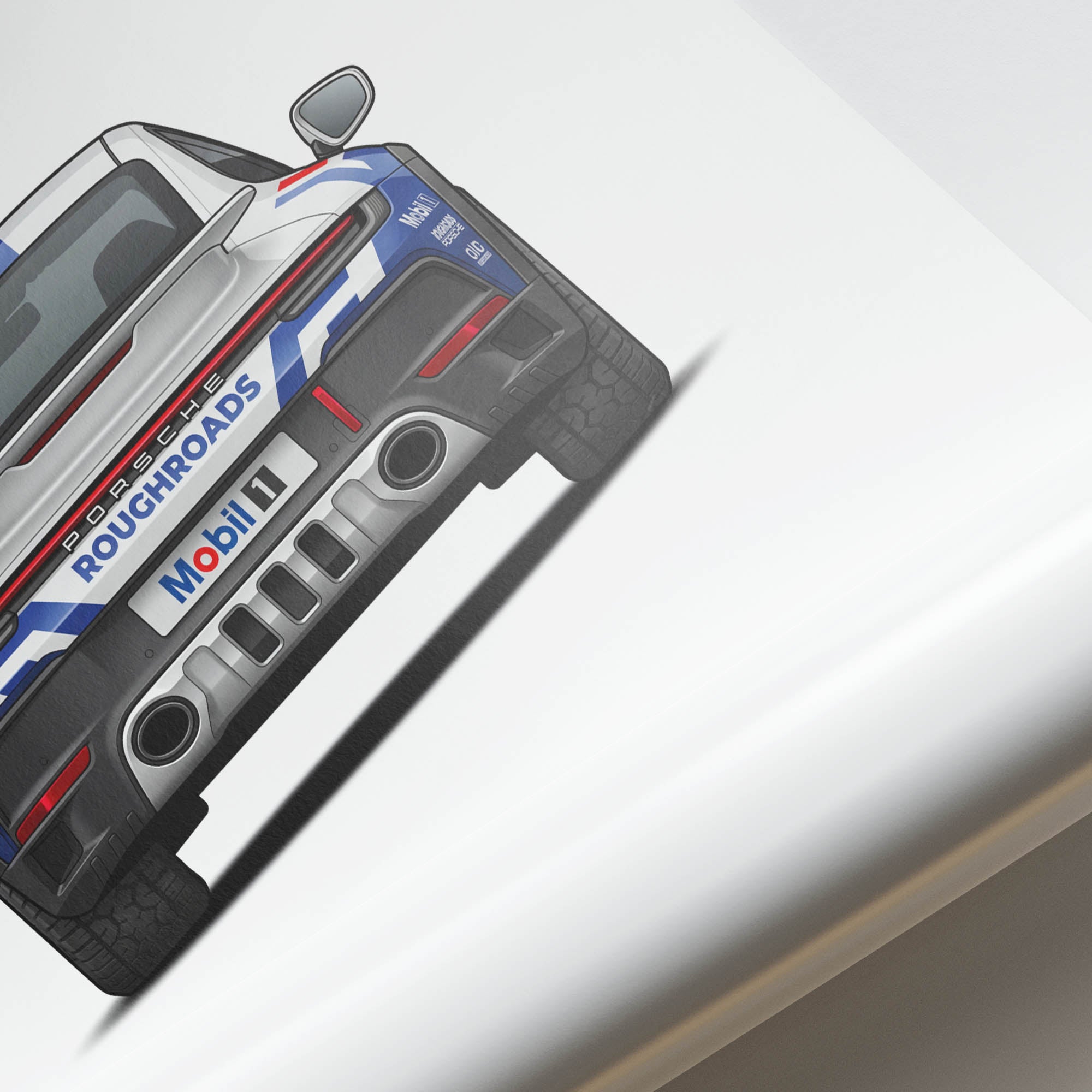 2024 Porsche 911 Roughroads – Car Print
