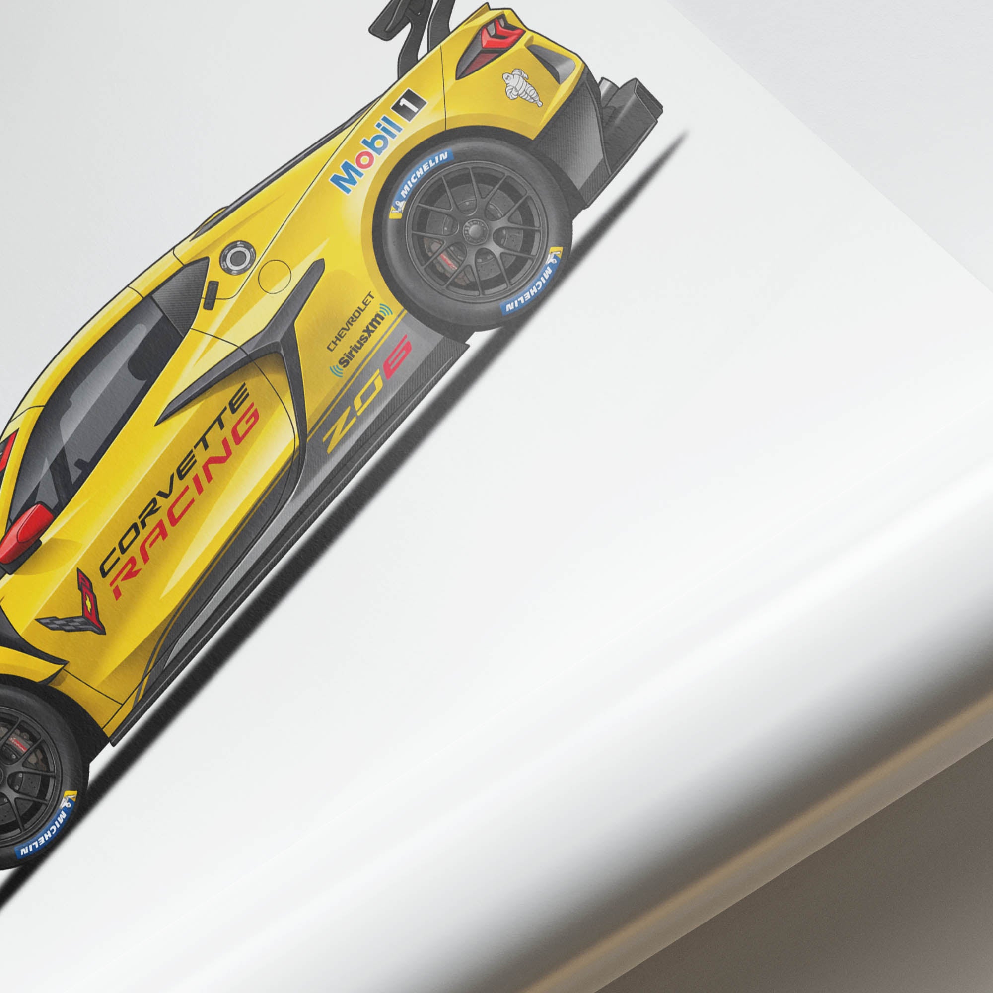 2024 Chevrolet Corvette Z06 GT3 R Pratt – Car Print
