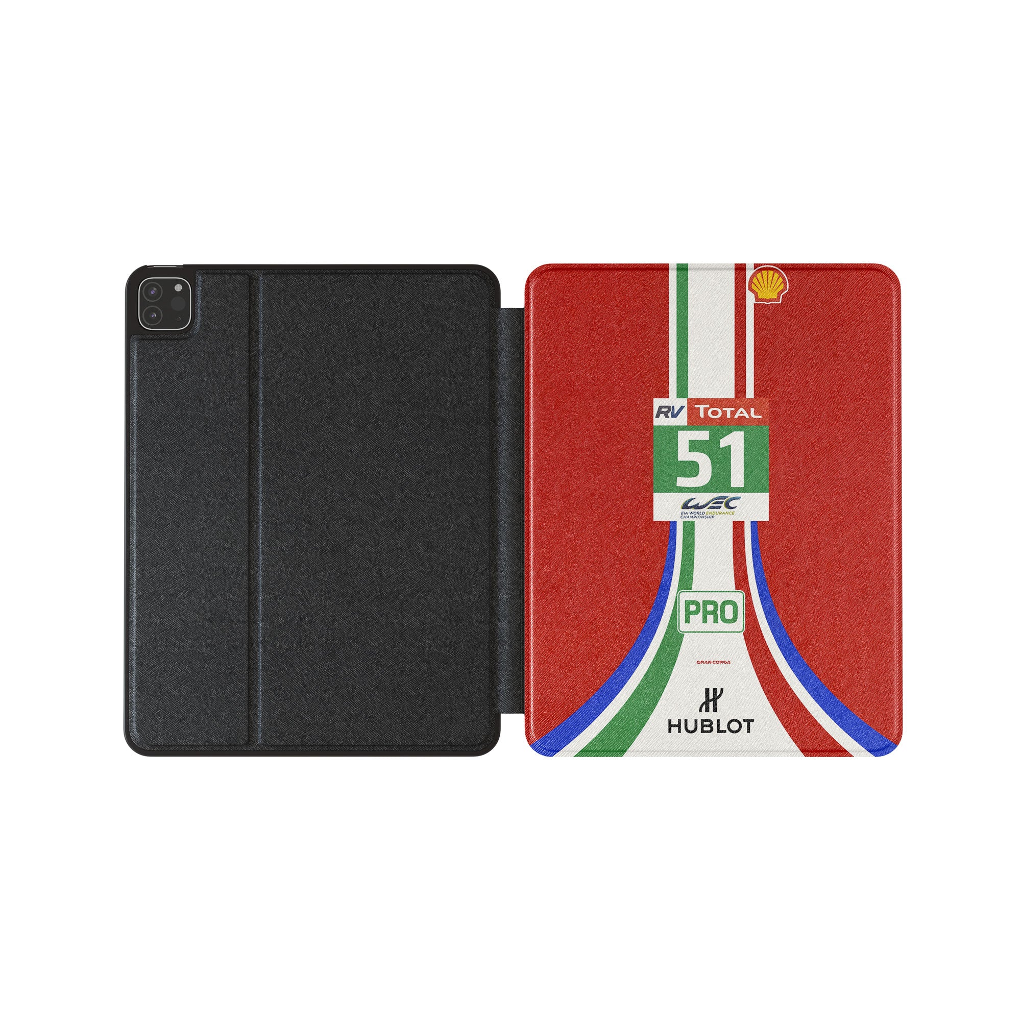 Ferrari 488 GTE iPad Case - Durable Scratch Resistant Tablet Cover with WEC Livery Design