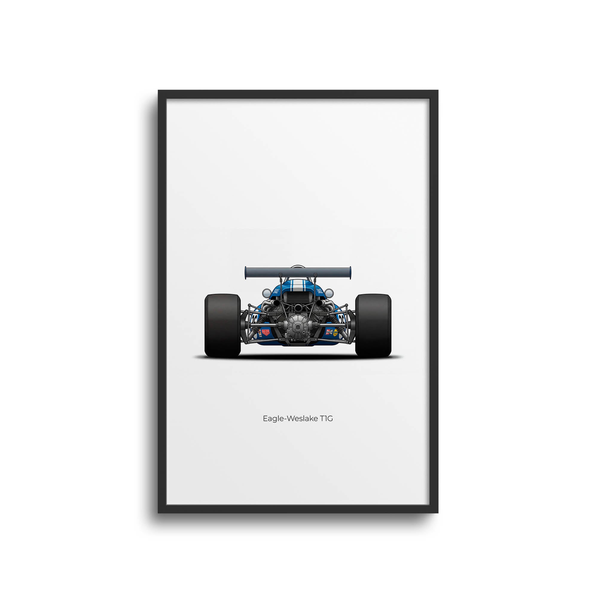1967 Eagle Weslake T1G Dan Gurney – Car Print