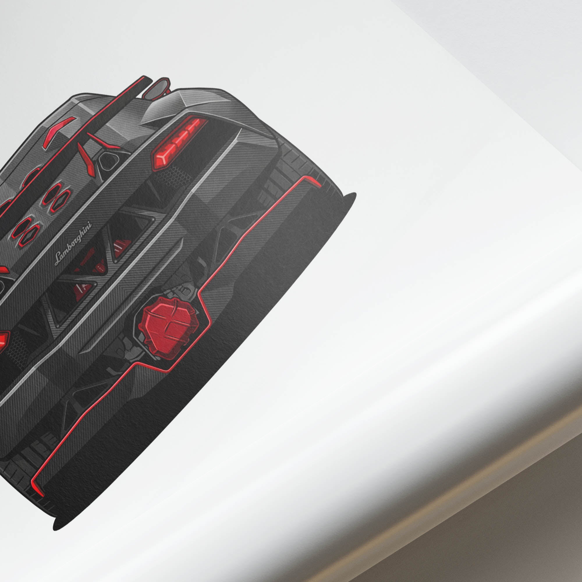 2011 Lamborghini Sesto Elemento Exposed – Car Print