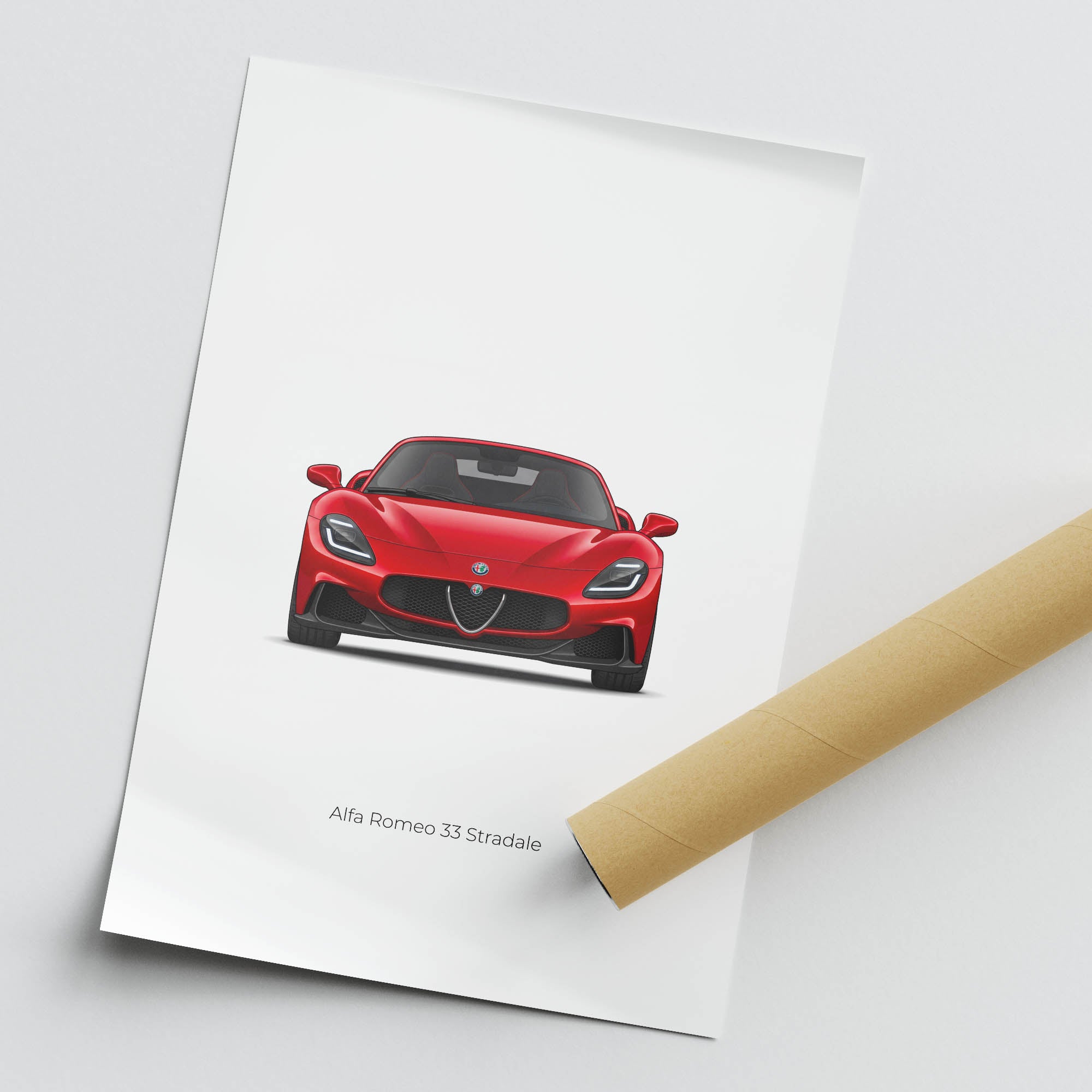 2024 Alfa Romeo 33 Stradale – Car Print