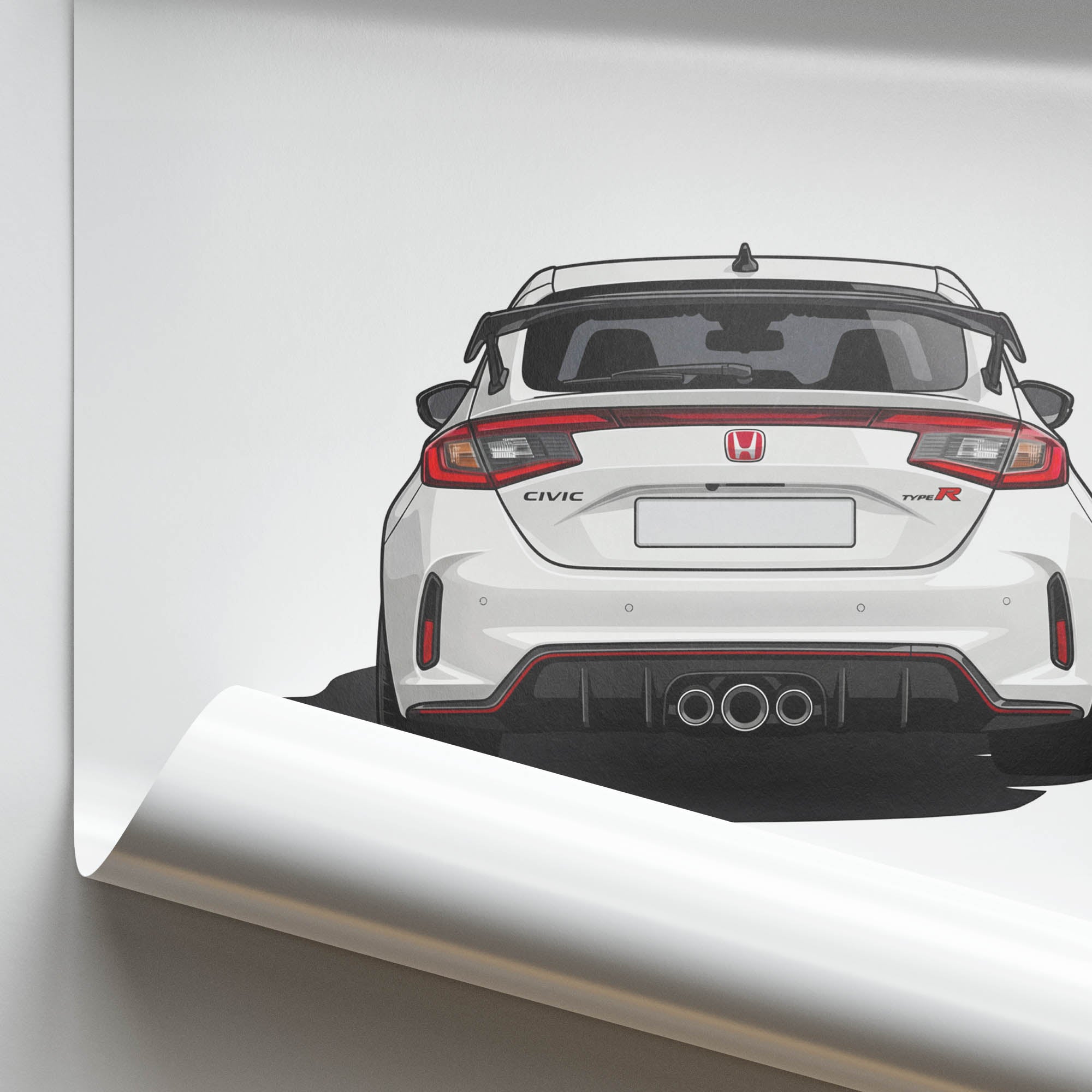 2023 Honda Civic Type R FL5 Championship – Car Print