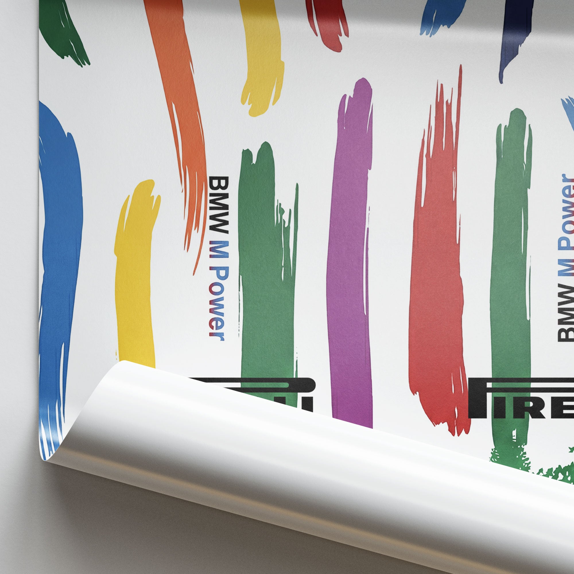 Benetton B186 F1 1986 – Poster