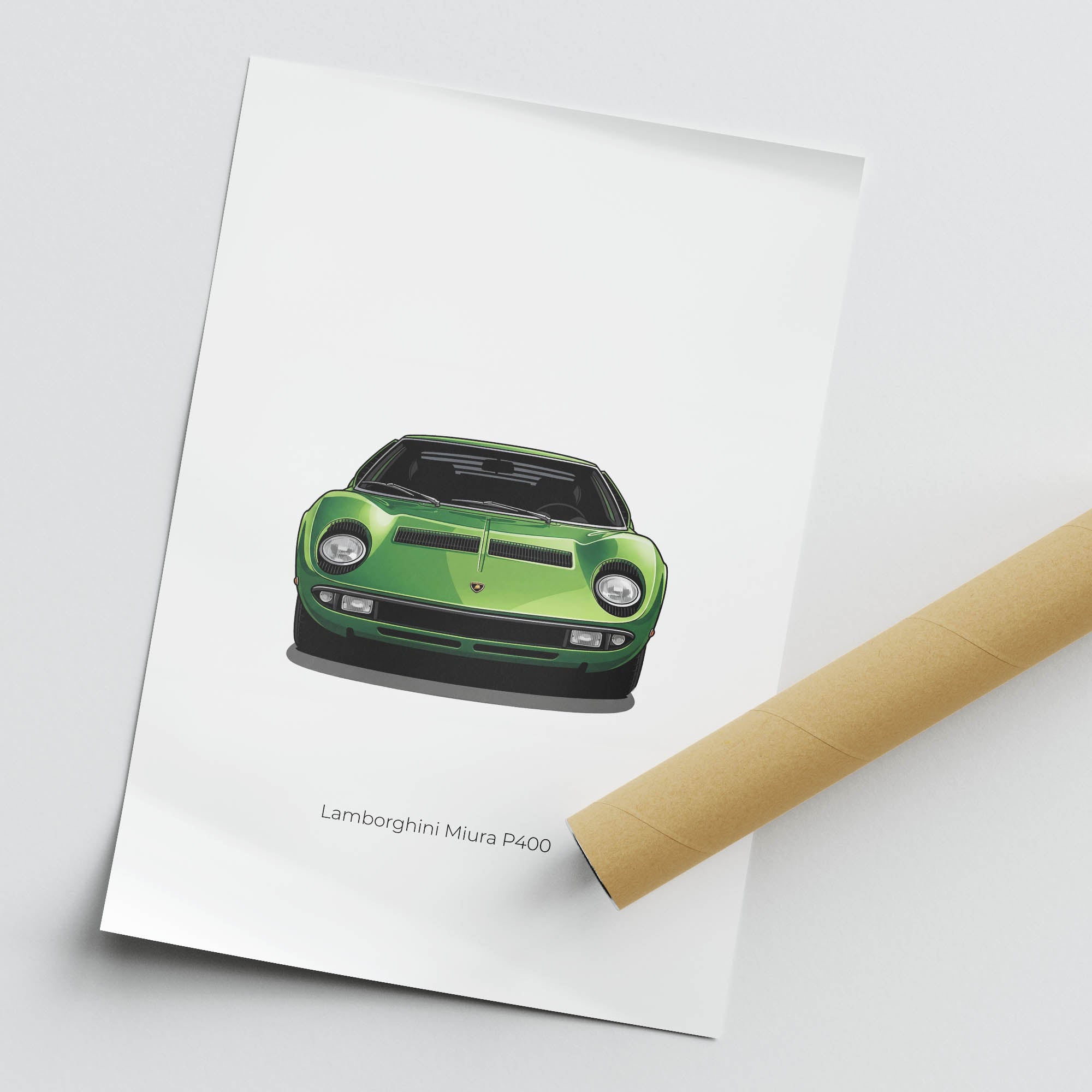 1966 Lamborghini Miura P400 – Car Print