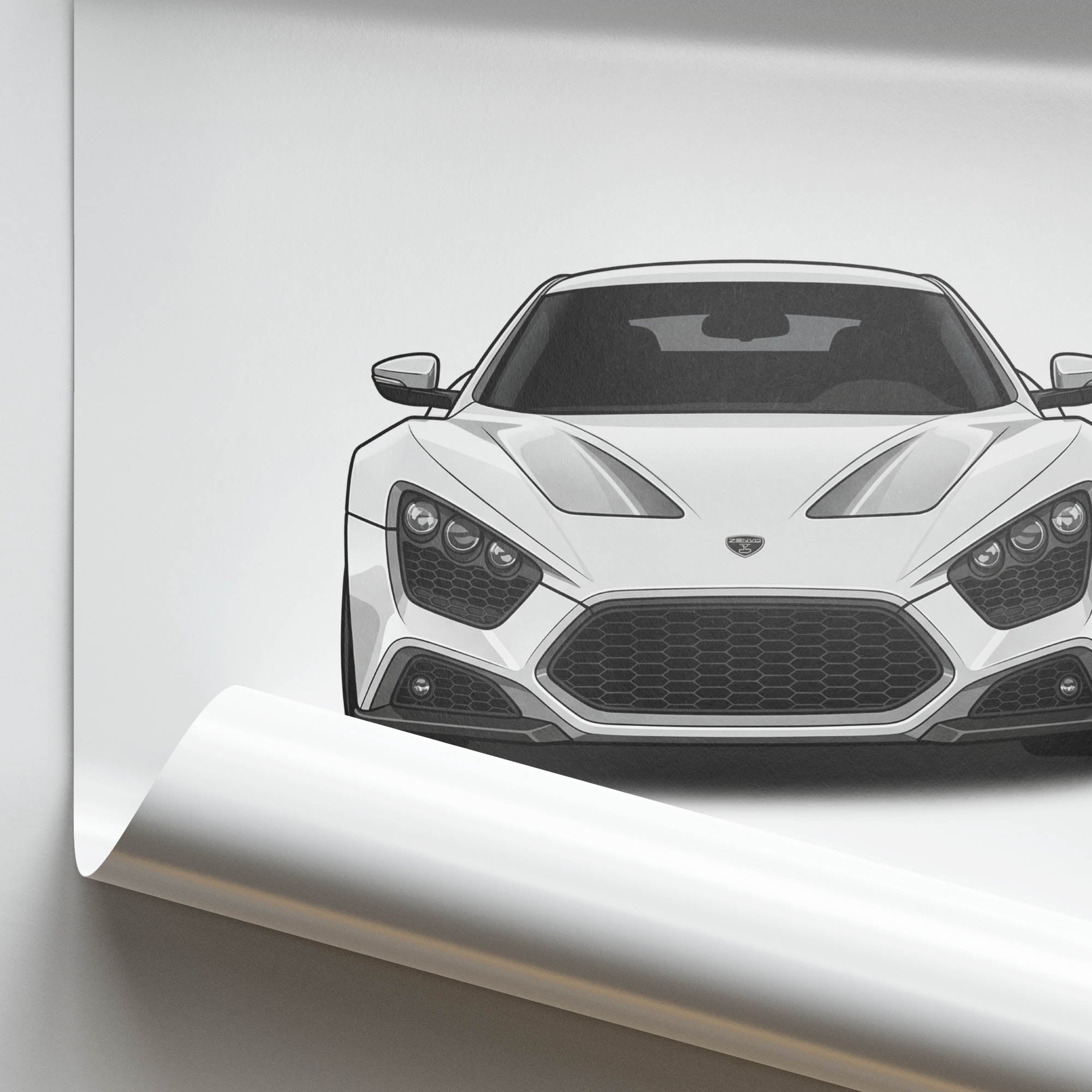 2009 Zenvo ST1 – Car Print