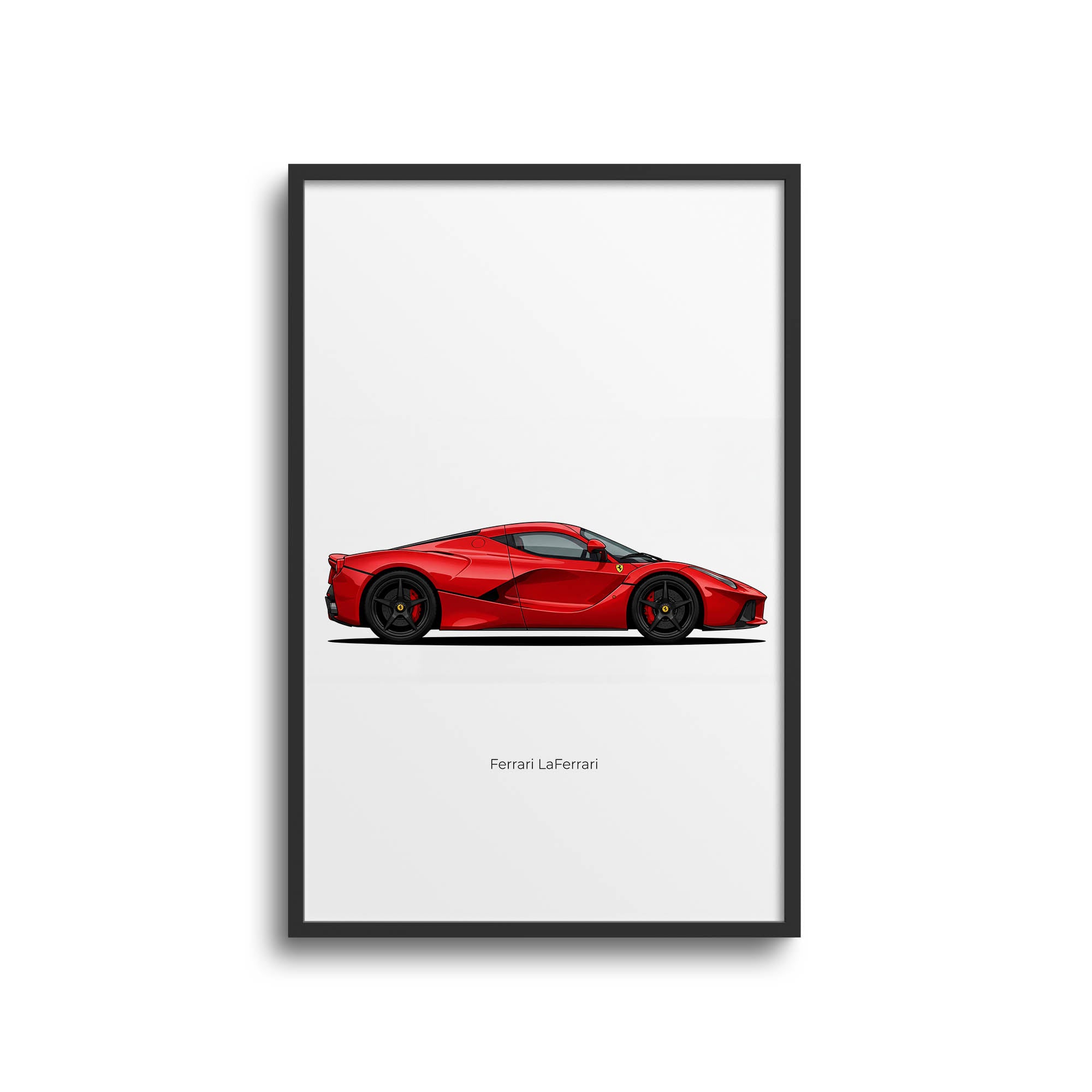 2013 Ferrari Laferrari – Car Print (Side)