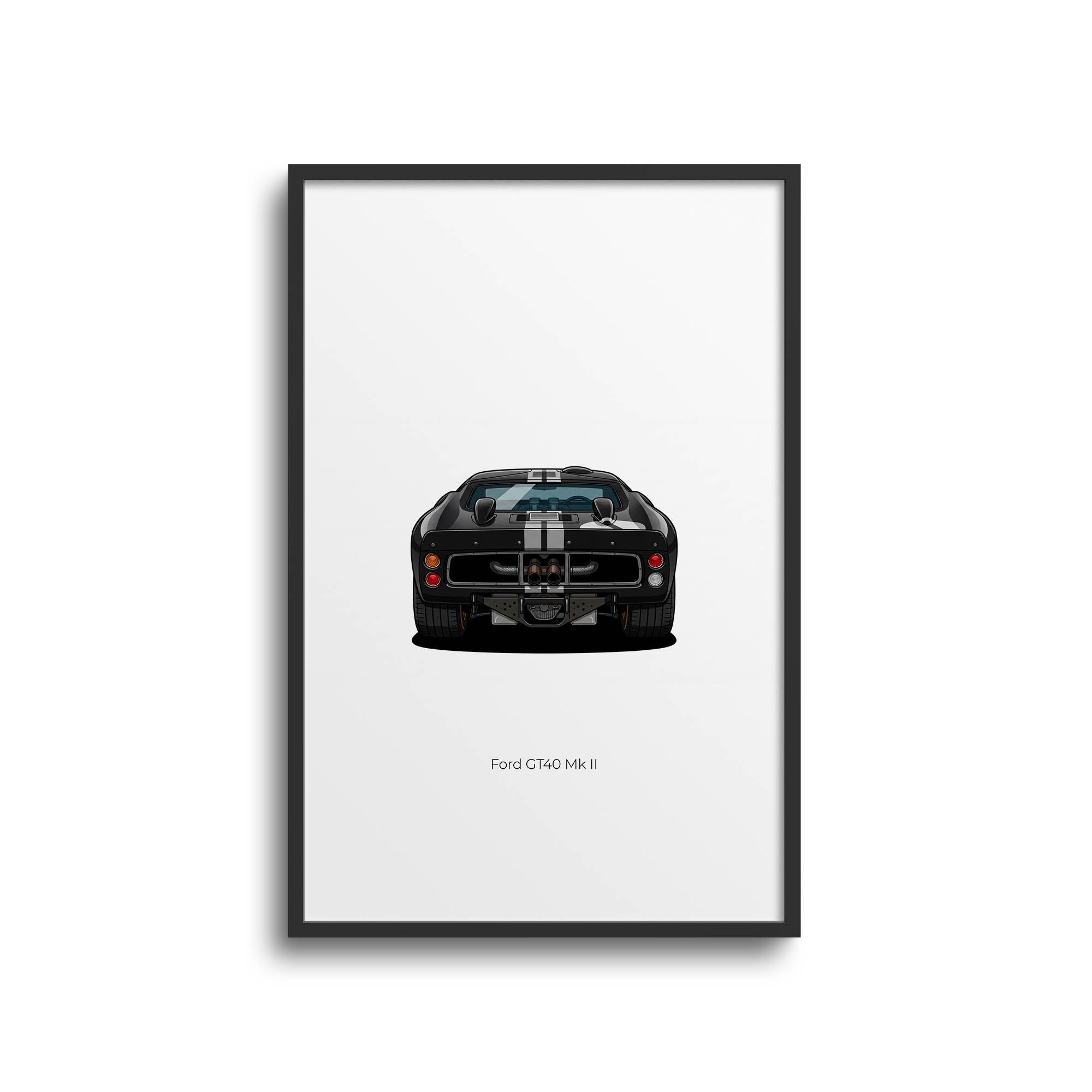 1966 Ford GT40 Mk II – Car Print