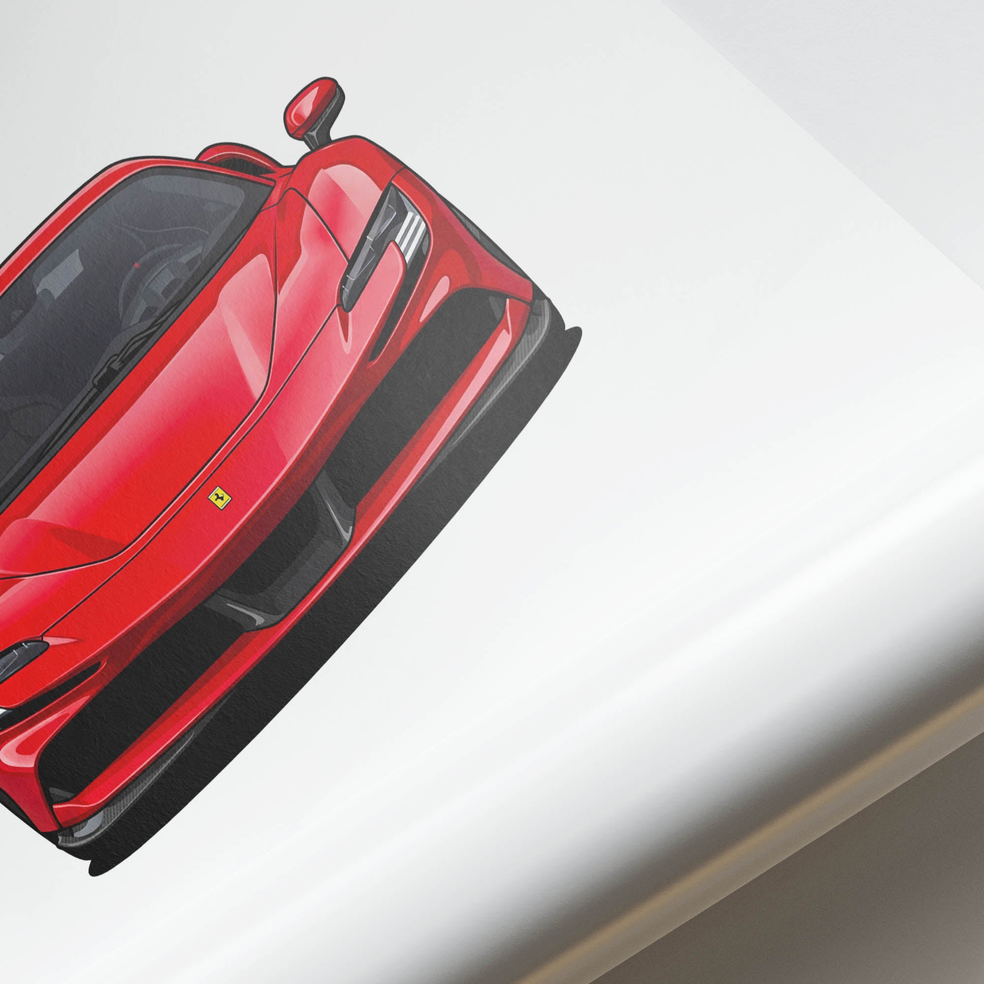 2021 Ferrari SF90 Stradale – Car Print