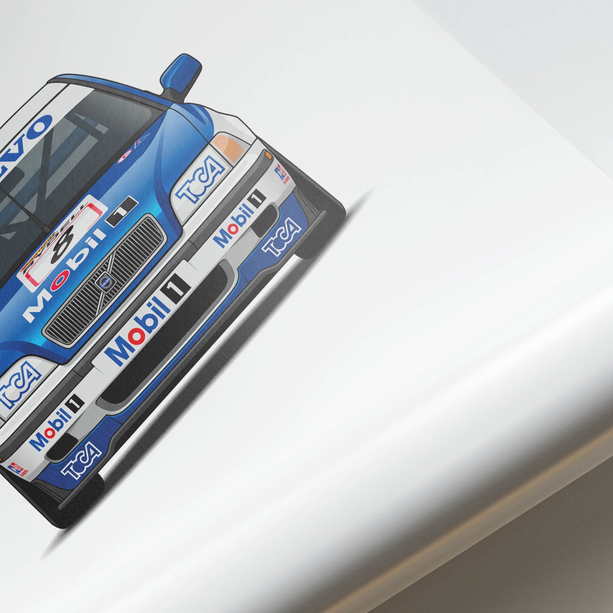 1998 Volvo S40 Btcc Rickard Rydell – Car Print