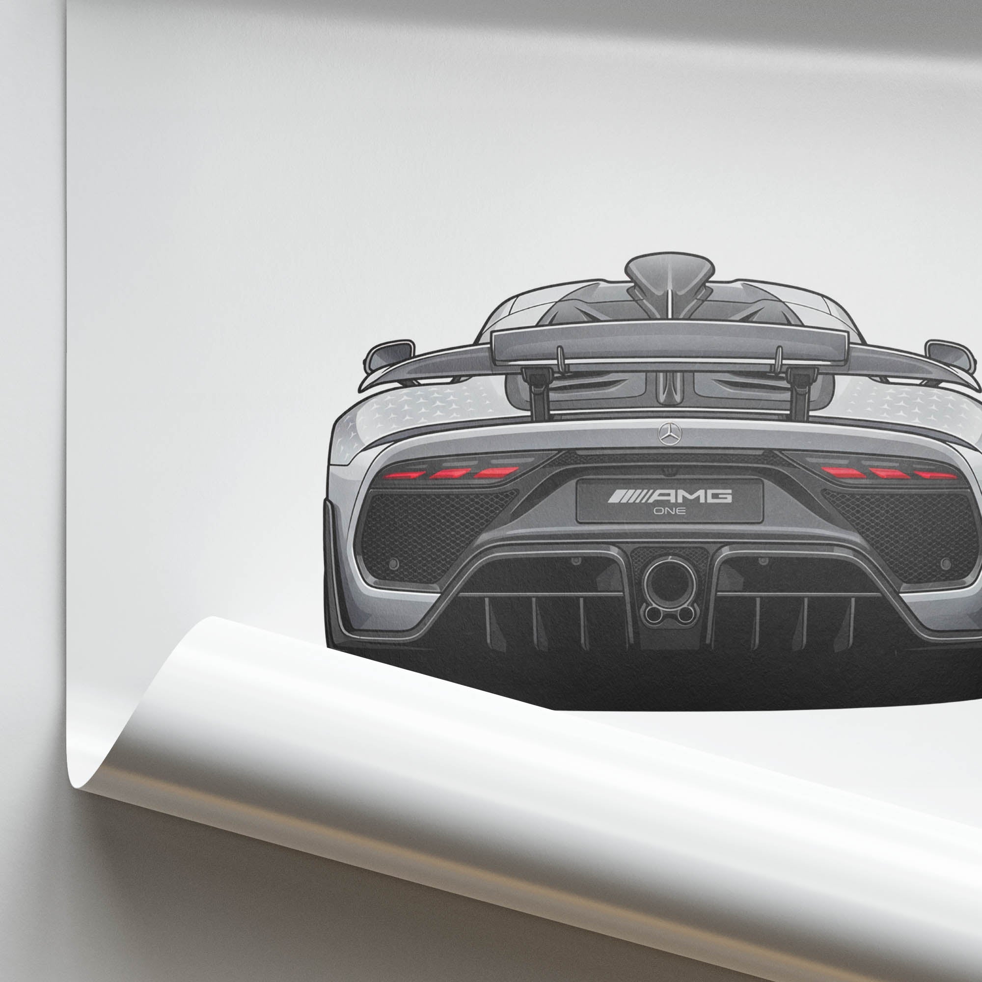 2023 Mercedes AMG One – Car Print