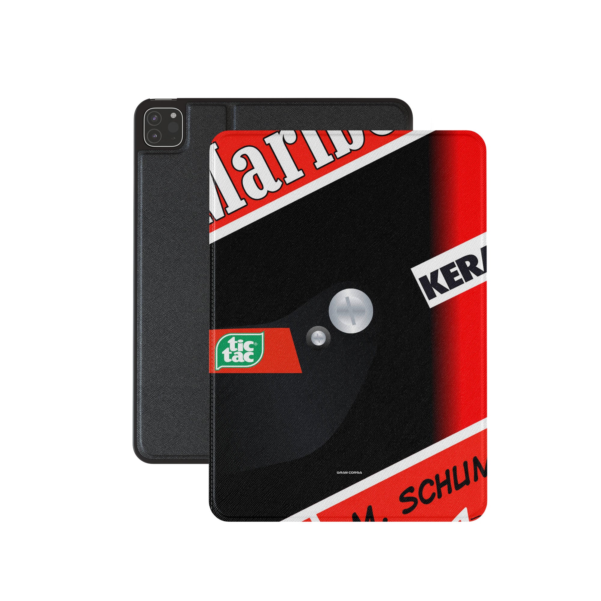 Michael Schumacher iPad Case – Ferrari Helmet Design