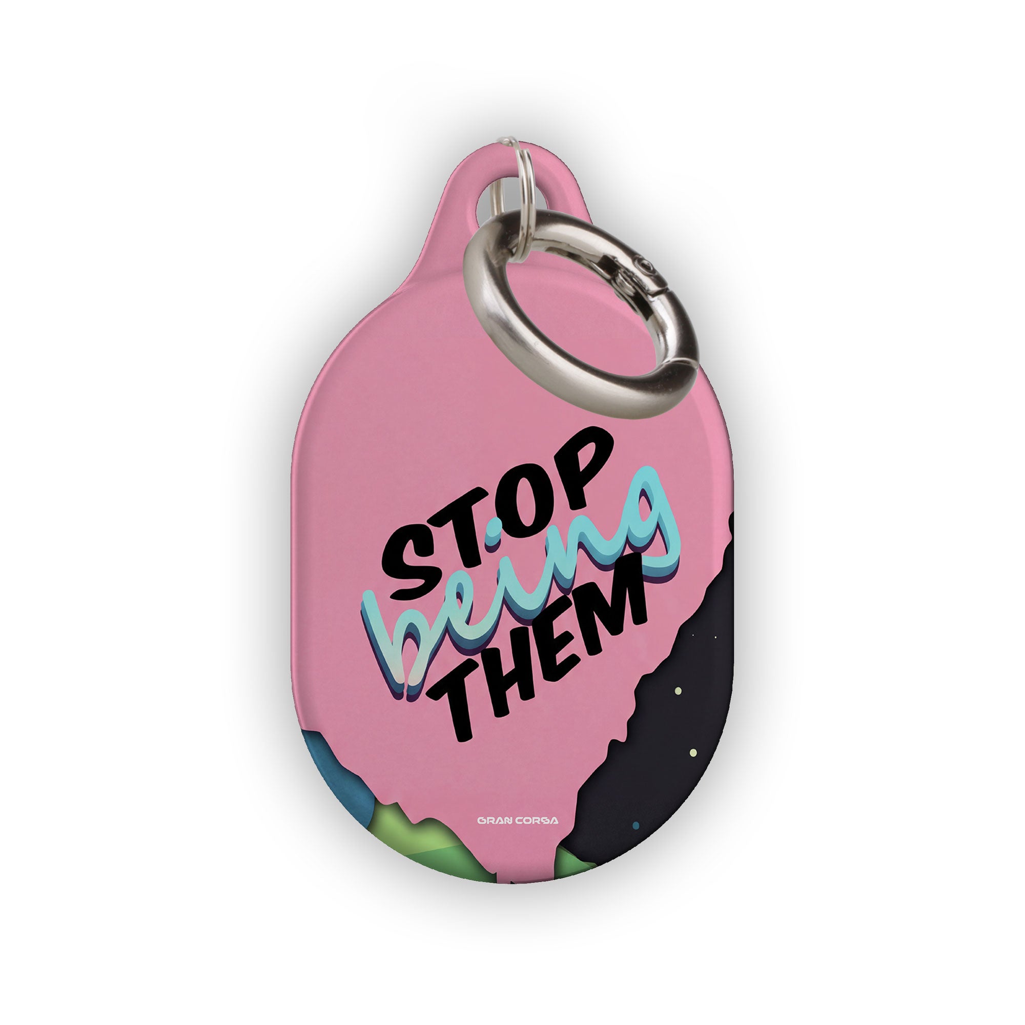 Daniel Ricciardo Stop Being Them – AirTag Case