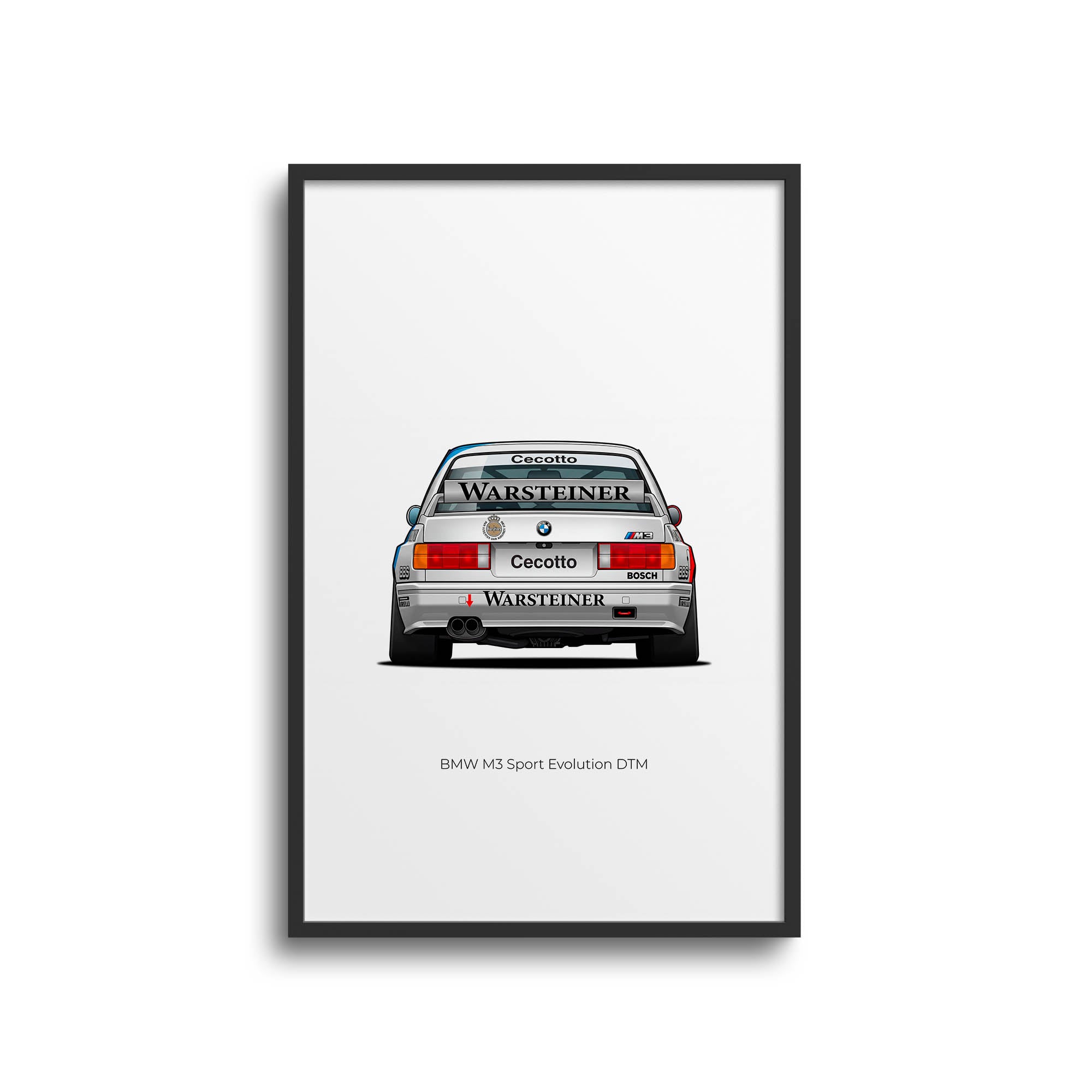1990 BMW M3 Sport Evolution DTM Johnny – Car Print