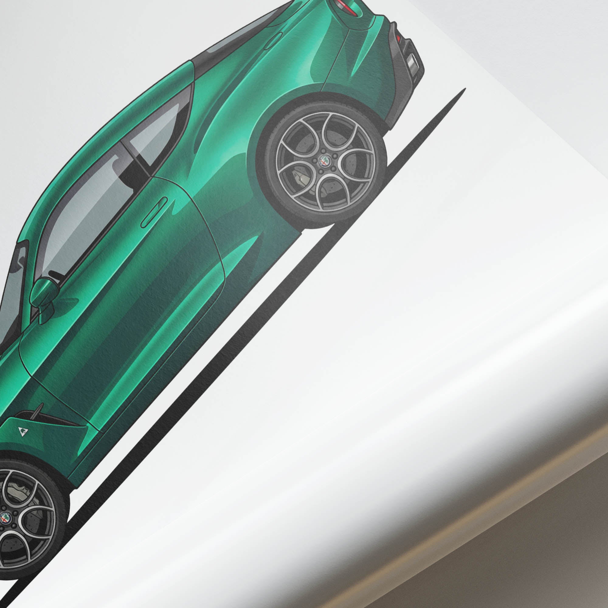 2023 Alfa Romeo Giulia Swb Zagato Montreal – Car Print