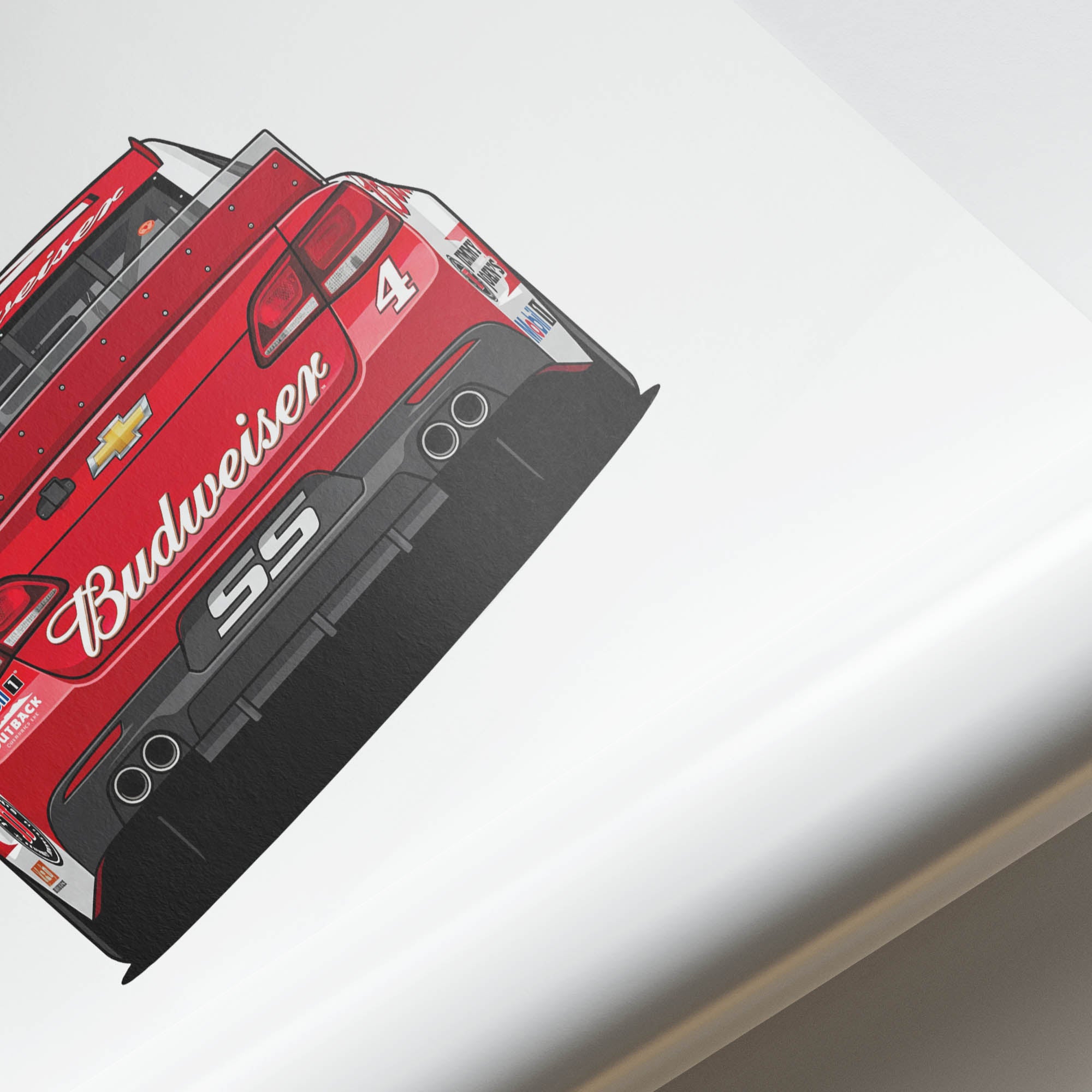 2014 Chevrolet SS Kevin Harvick Budweiser – Car Print