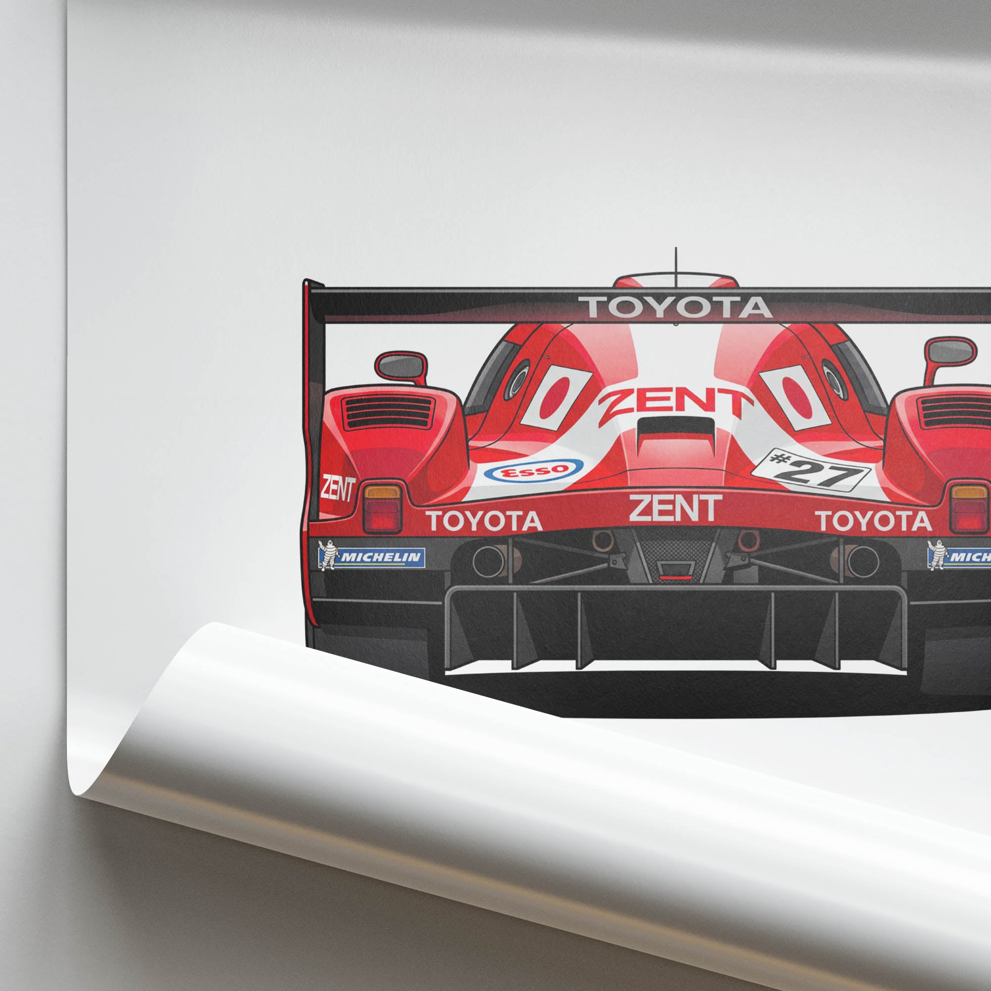 1998 Toyota GT One Thierry Boutsen – Car Print