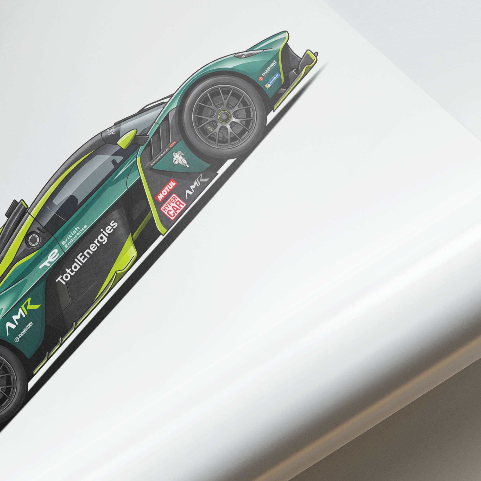 2025 Aston Martin Valkyrie AMR Lmh Hypercar – Car Print