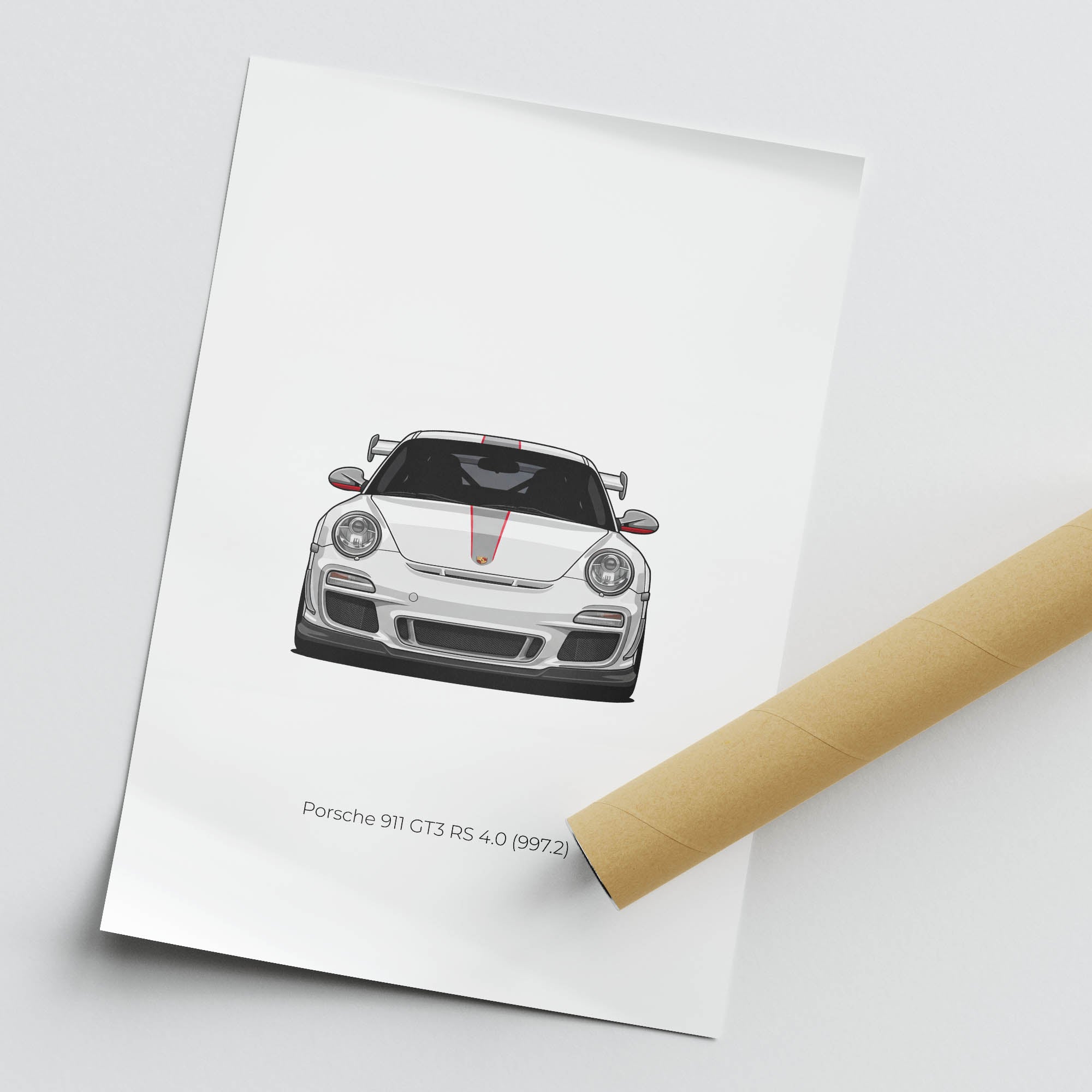 2011 Porsche 911 GT3 RS – Car Print