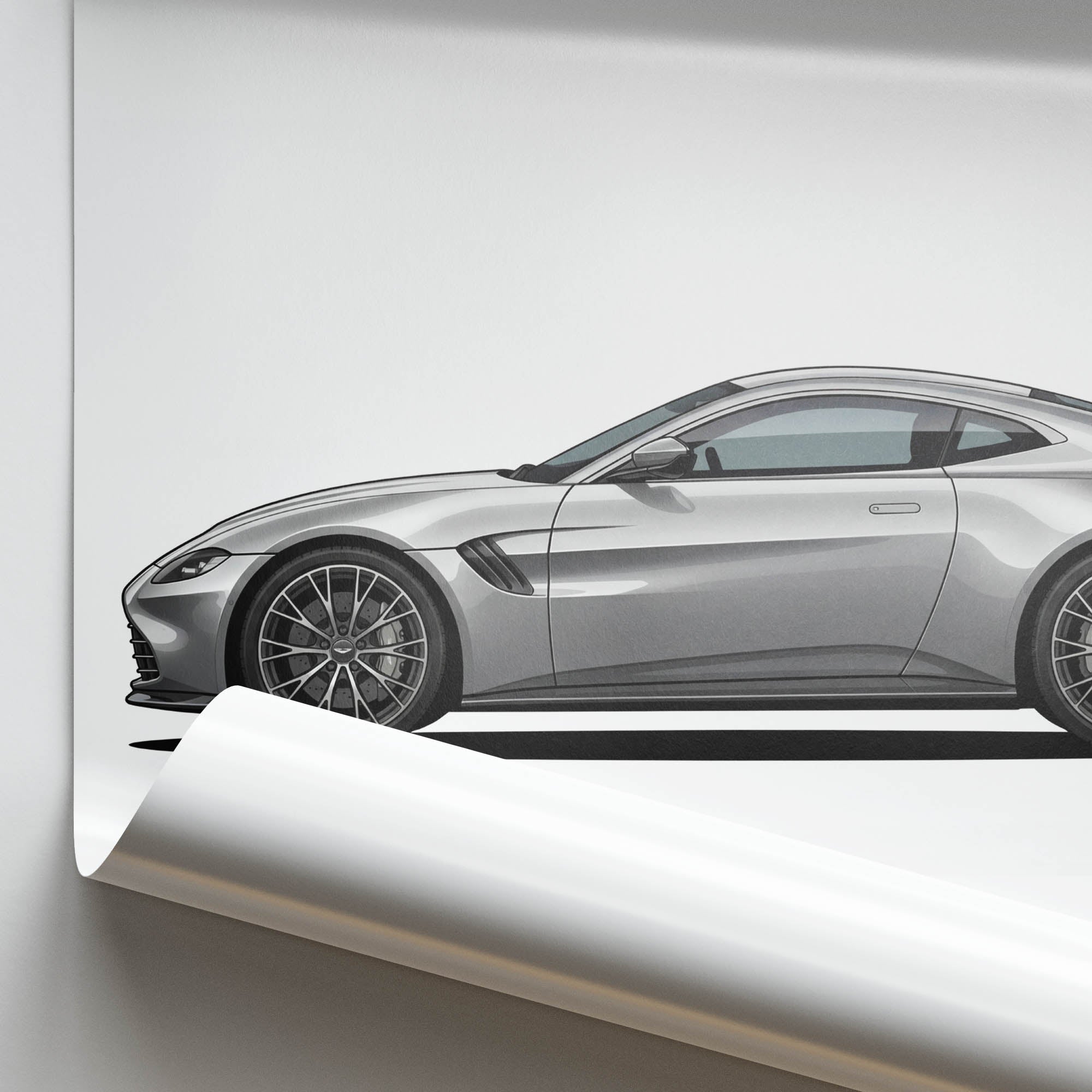 2024 Aston Martin Valiant – Car Print