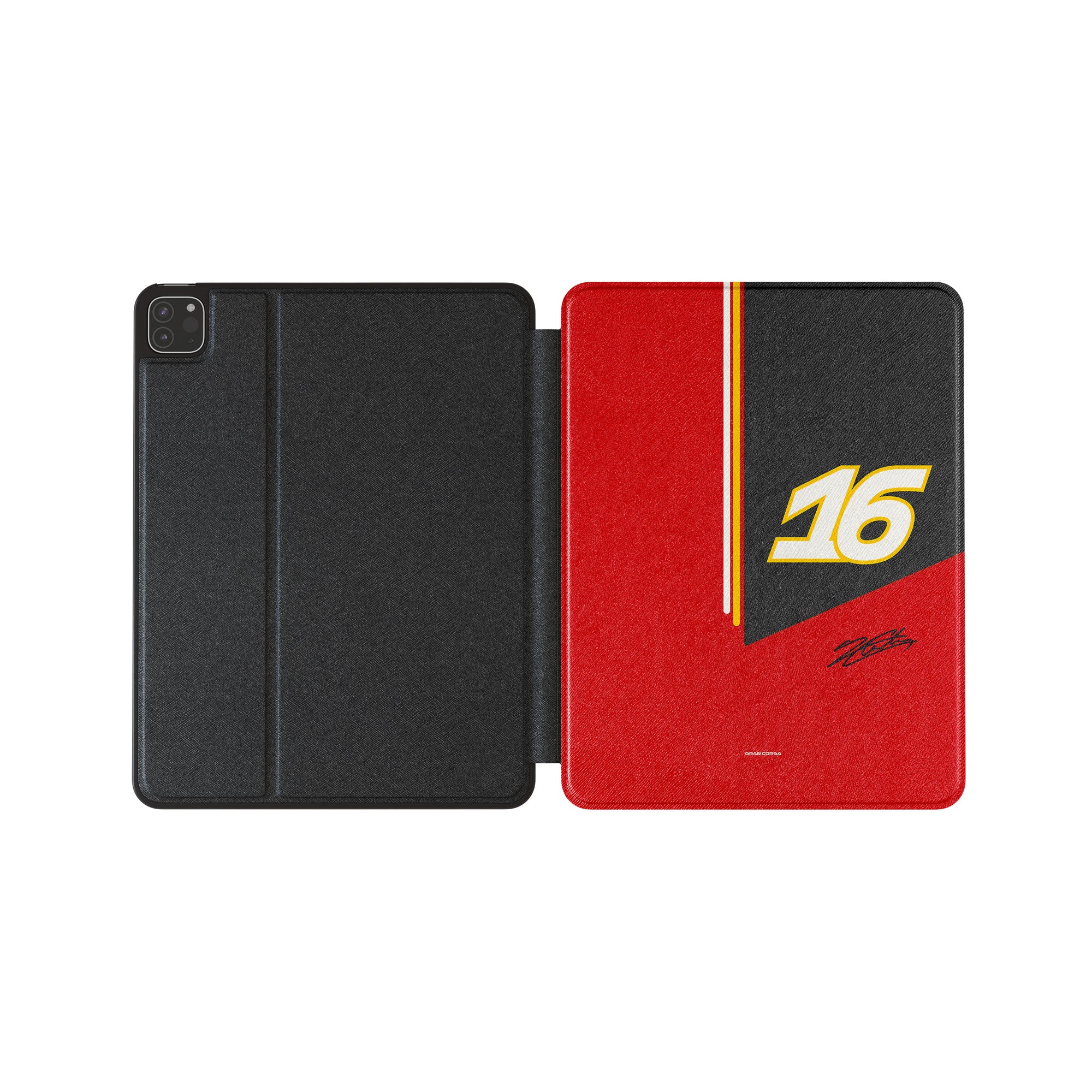 Ferrari iPad Case - Charles Leclerc 2024 SF-24 Livery Protective Cover