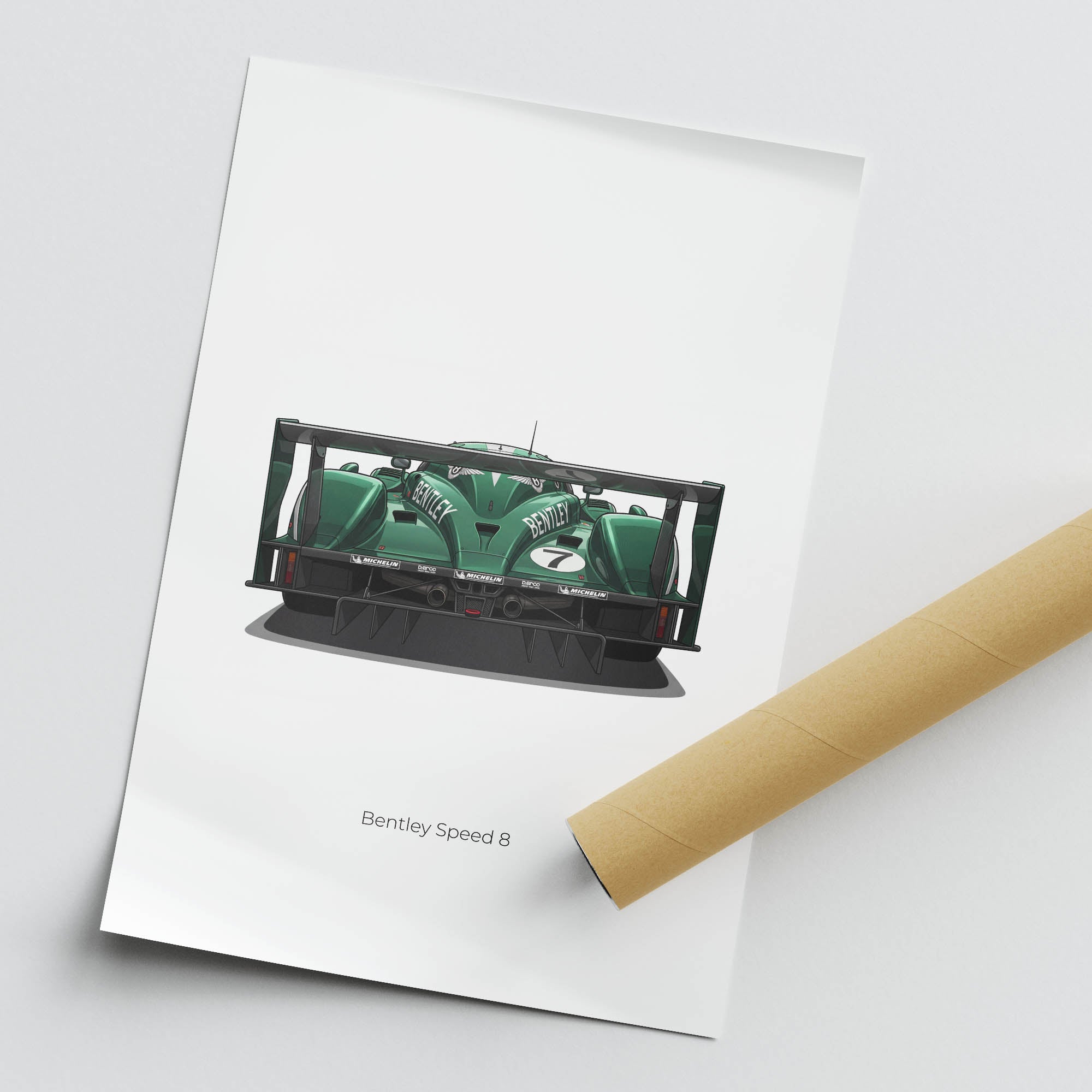 2003 Bentley Speed 8 British – Car Print