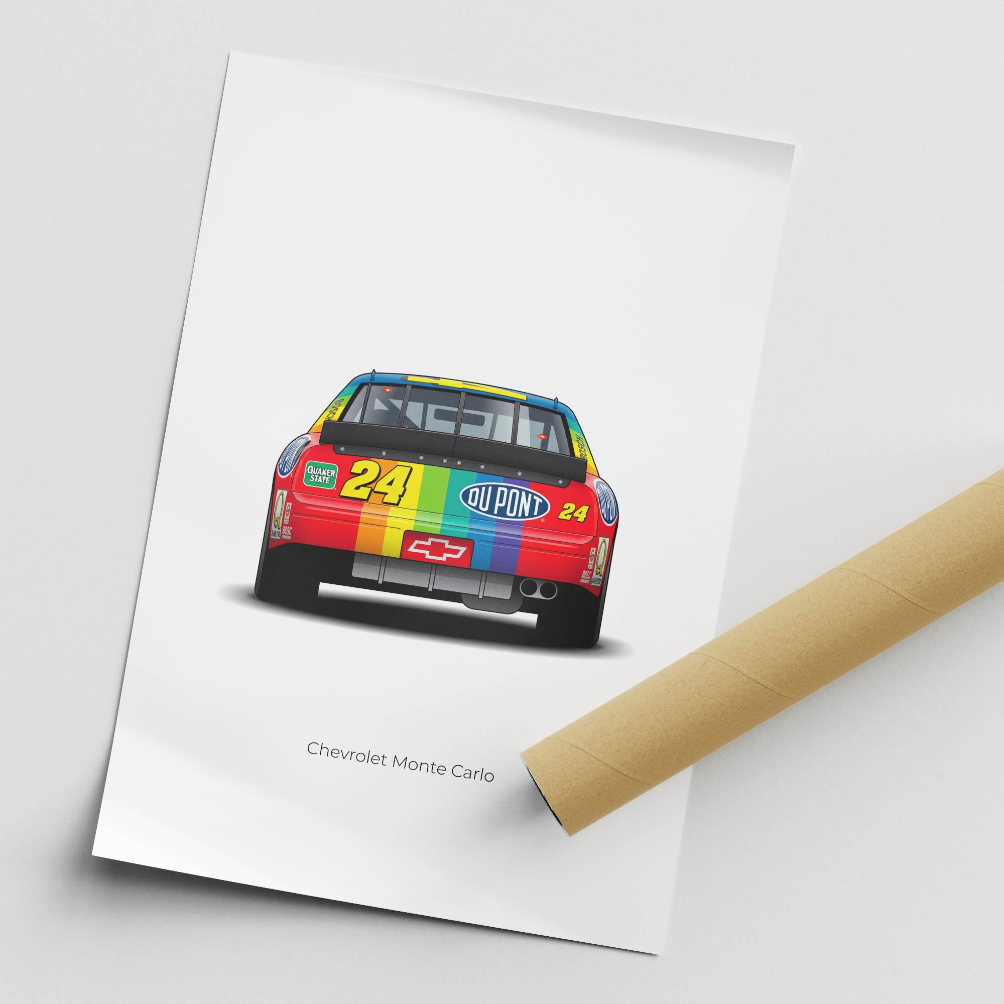1997 Chevrolet Monte Carlo Jeff Gordon – Car Print