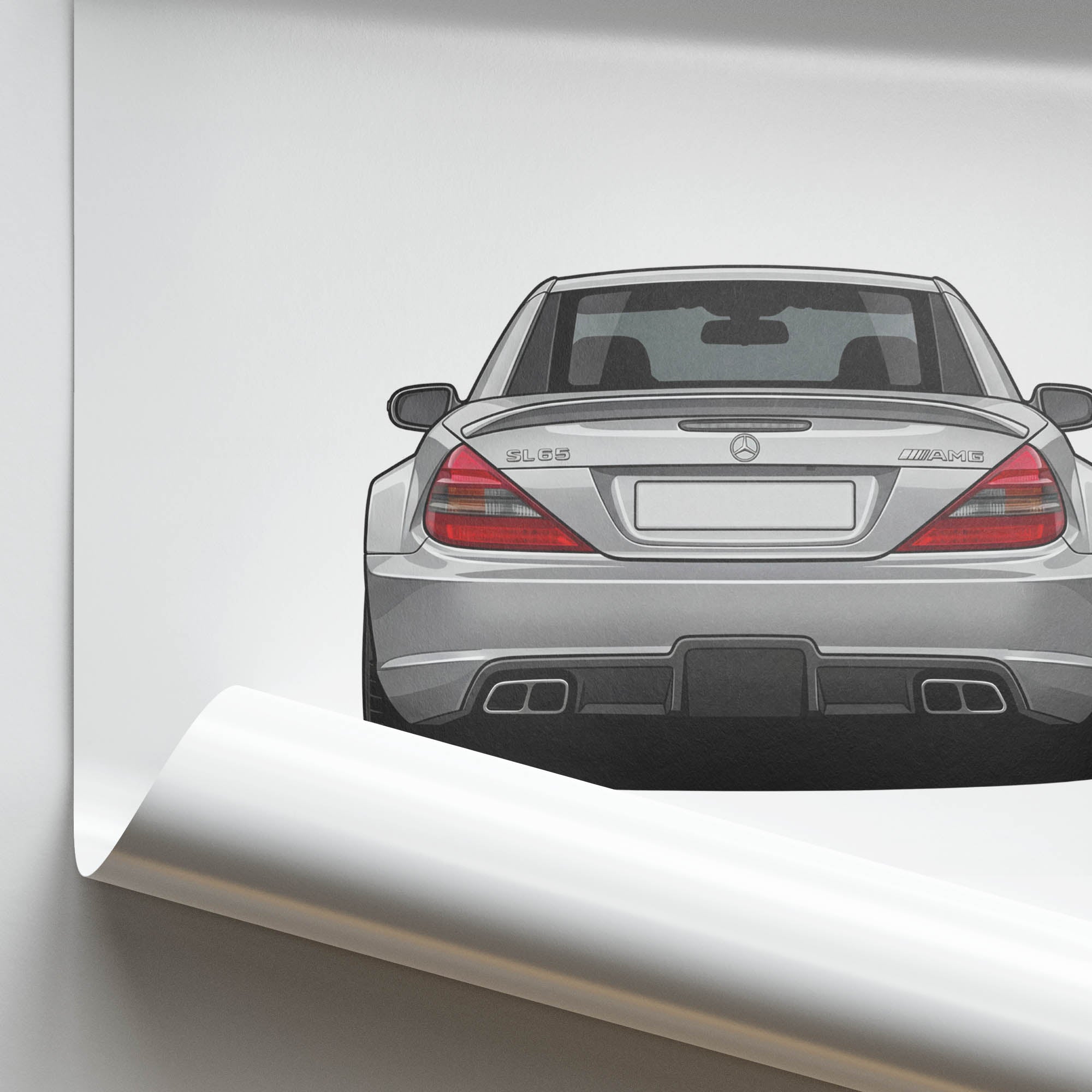 2009 Mercedes-Benz SL65 AMG – Car Print