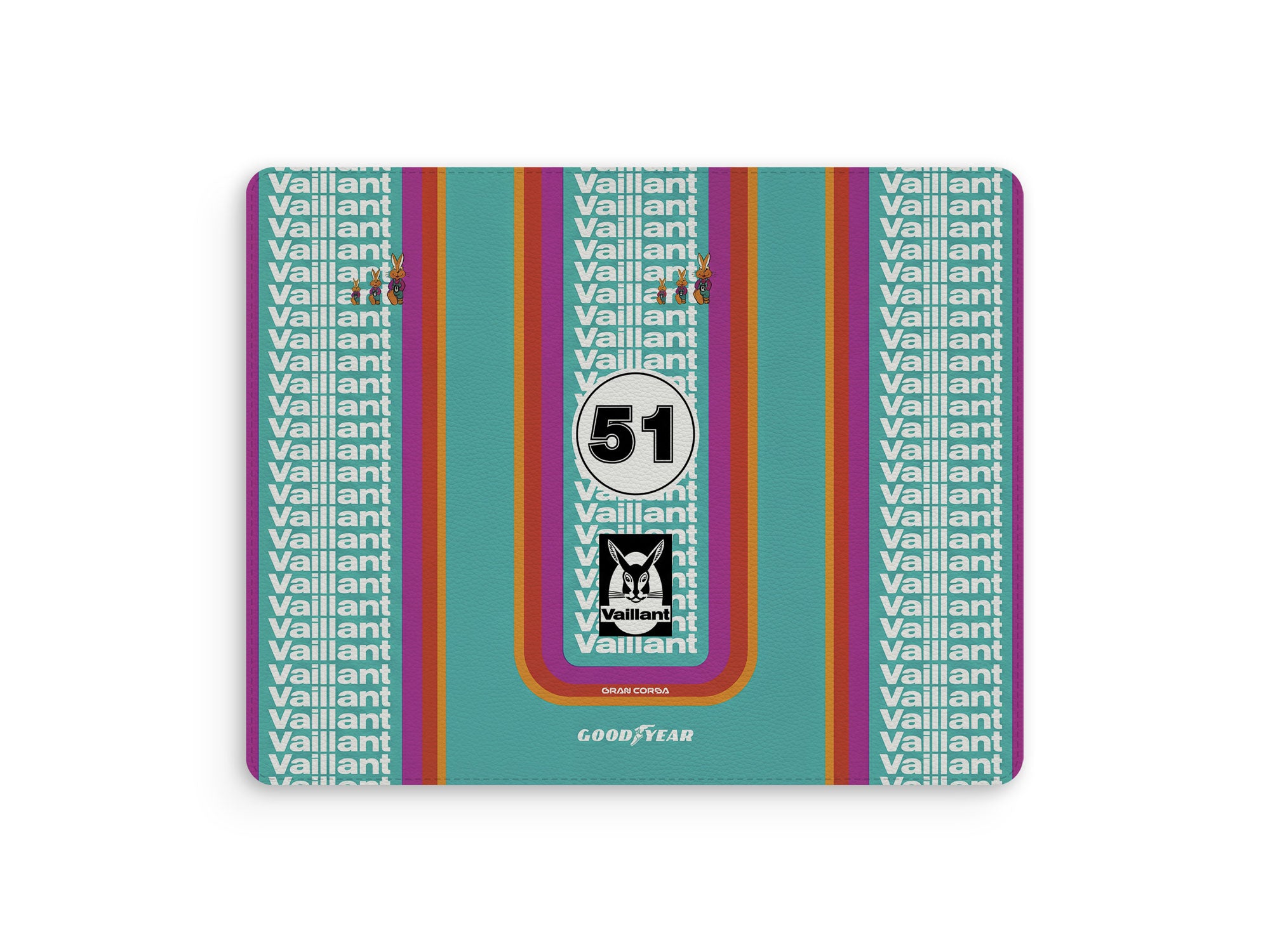 Porsche 935 Mouse Mat – 1977 Vaillant Kremer Racing Car Desk Accessory